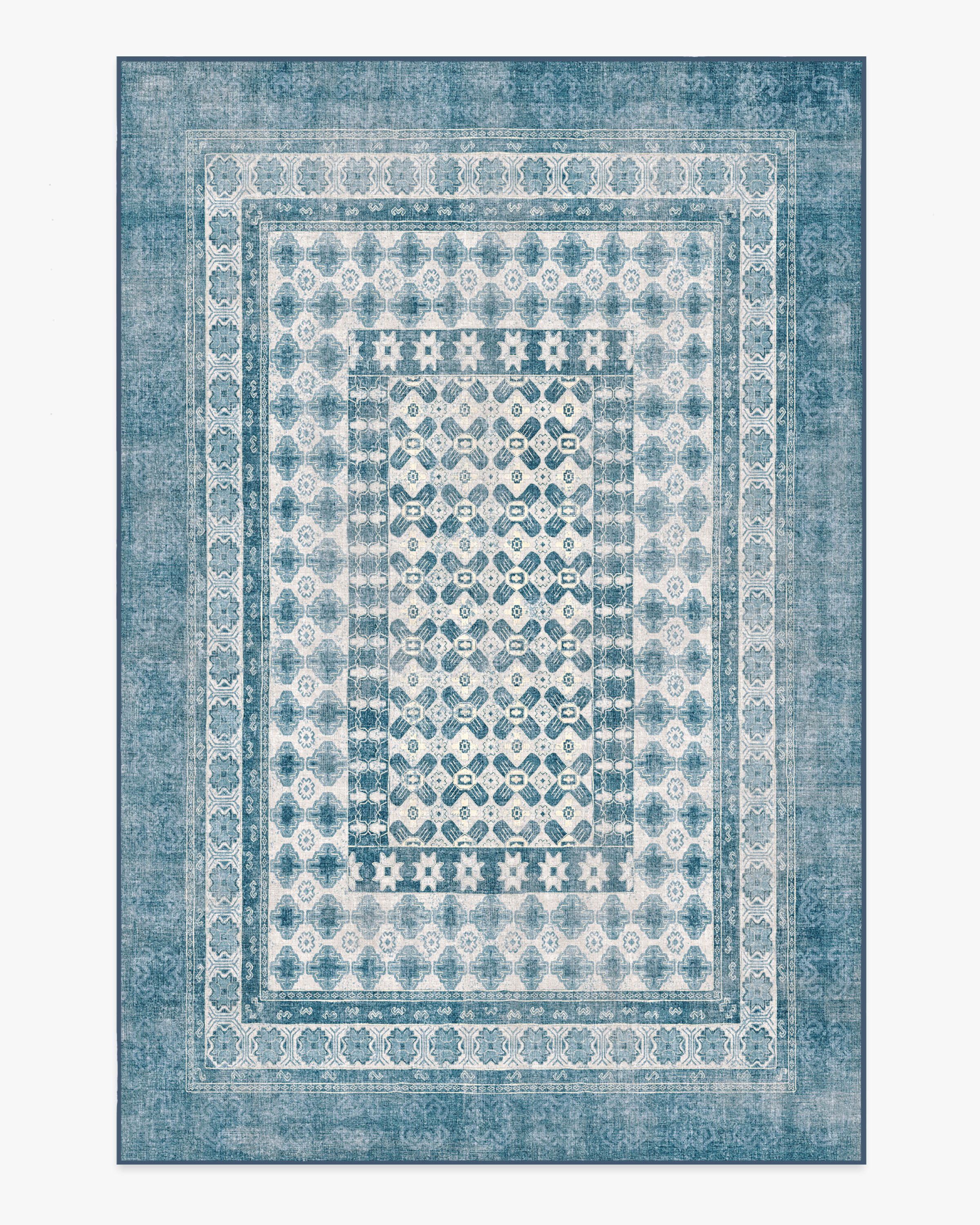 Cyrus Ocean & Ivory Outdoor Rug - Image 10