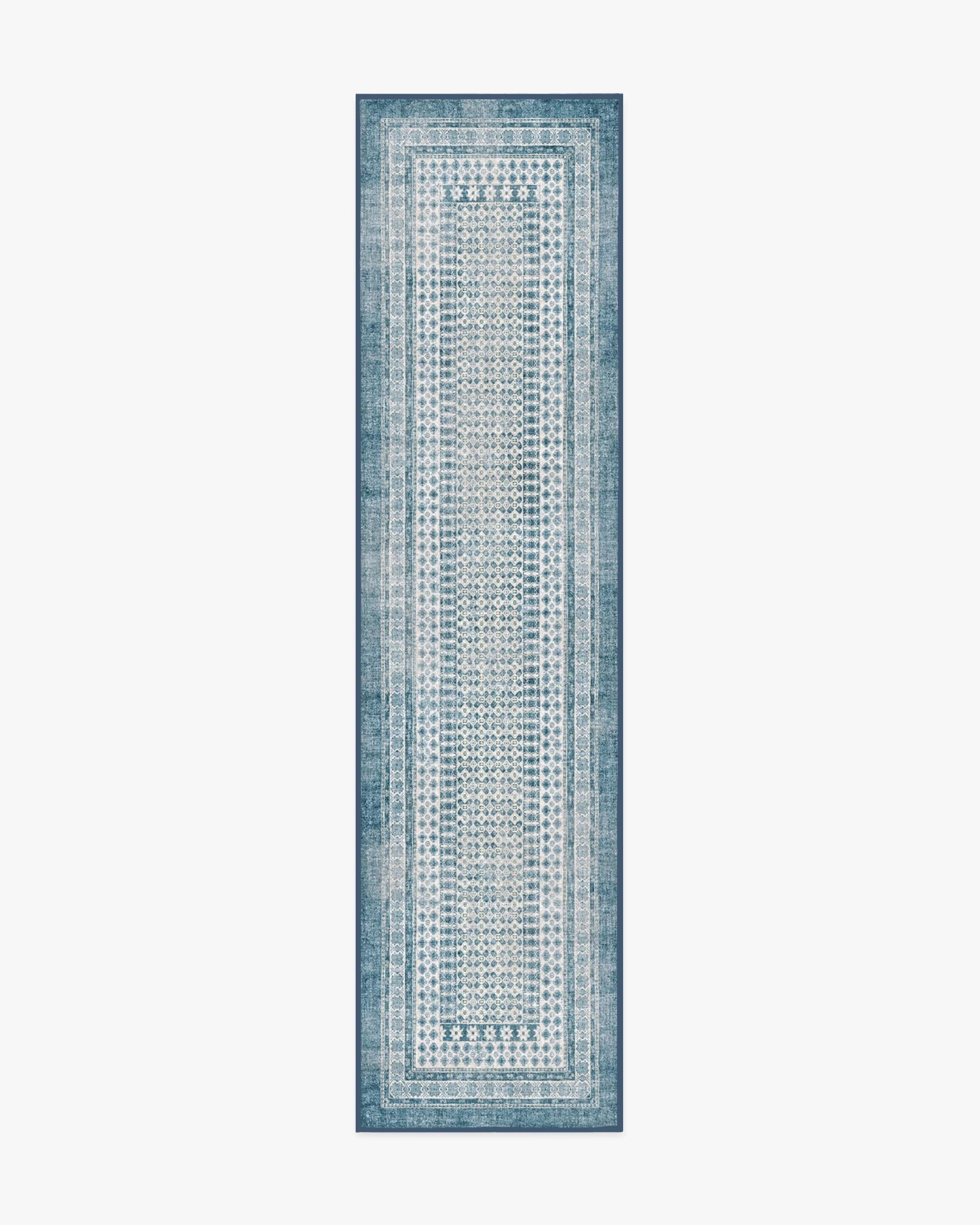 Cyrus Ocean & Ivory Outdoor Rug - Image 8