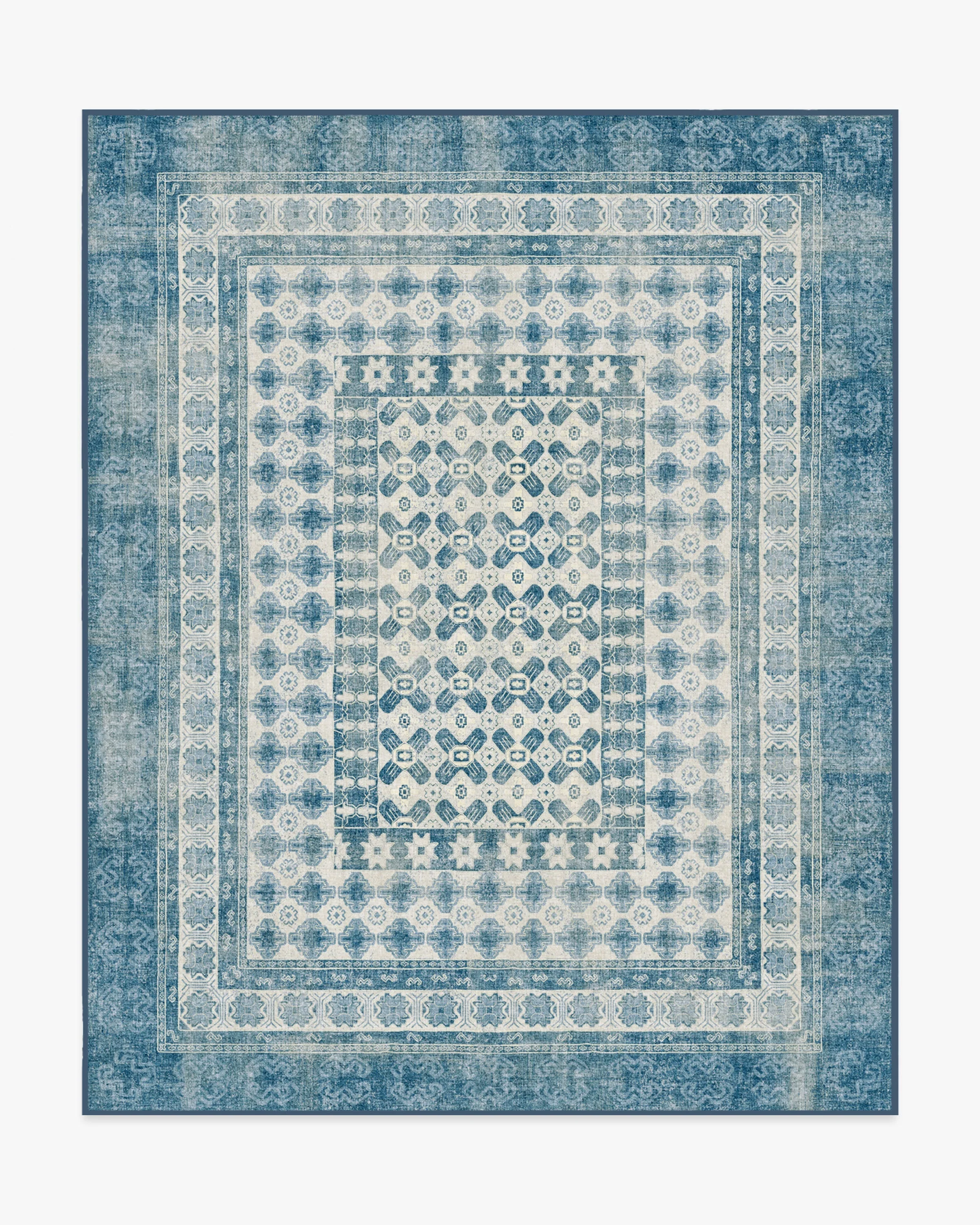 Cyrus Ocean & Ivory Rug - Image 9