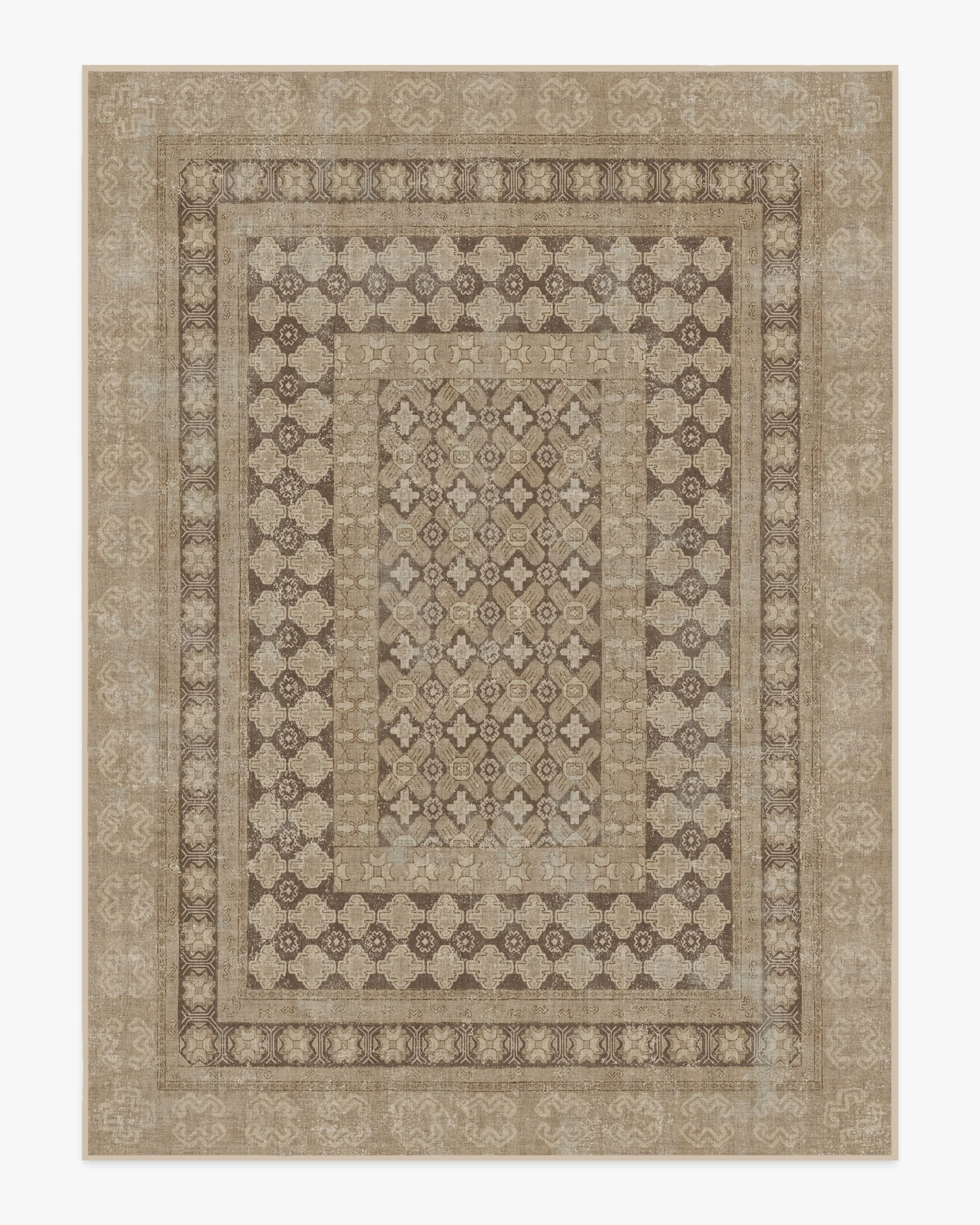 Cyrus Rose Gold Flatwoven Rug - Image 12