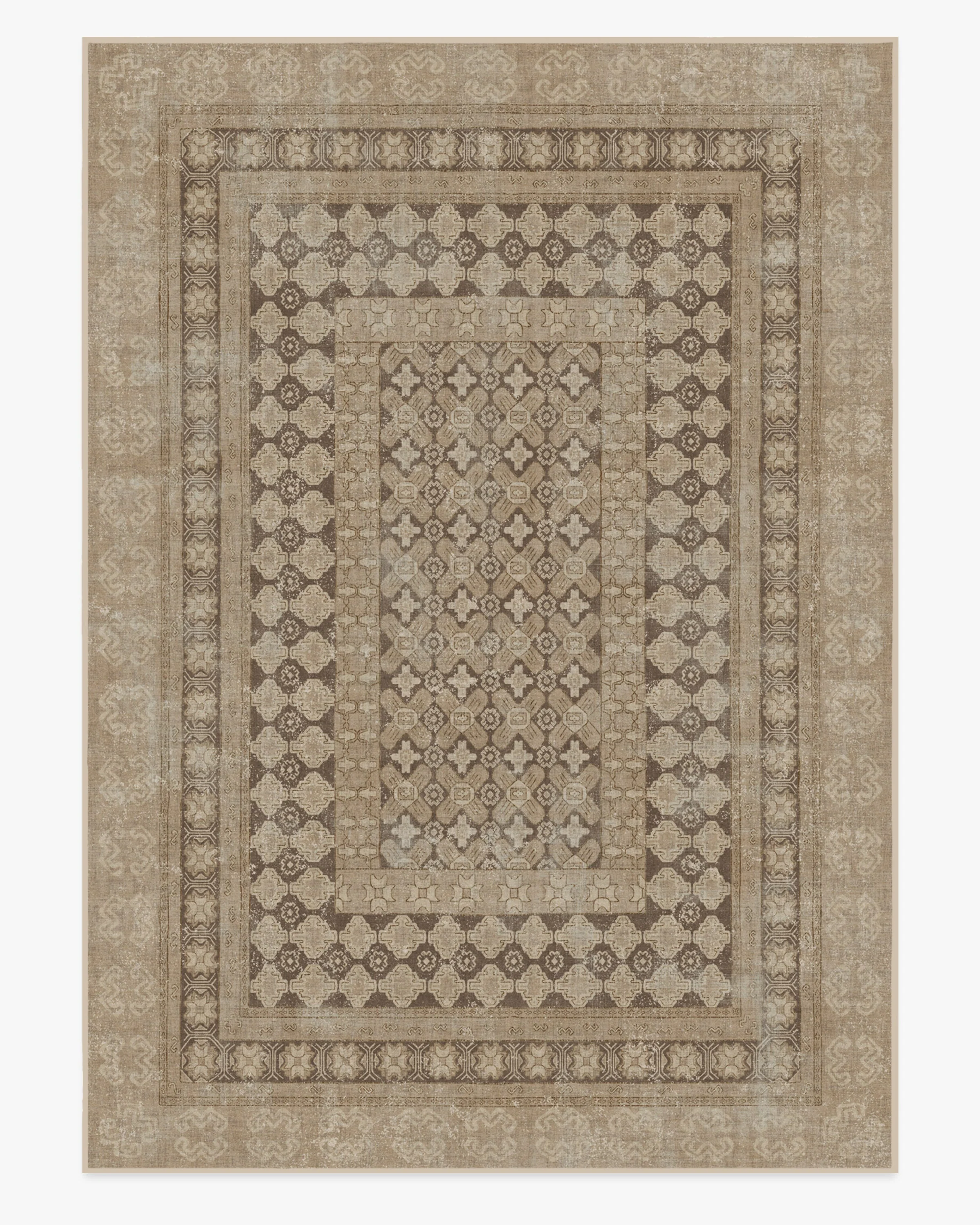 Cyrus Rose Gold Flatwoven Rug - Image 13