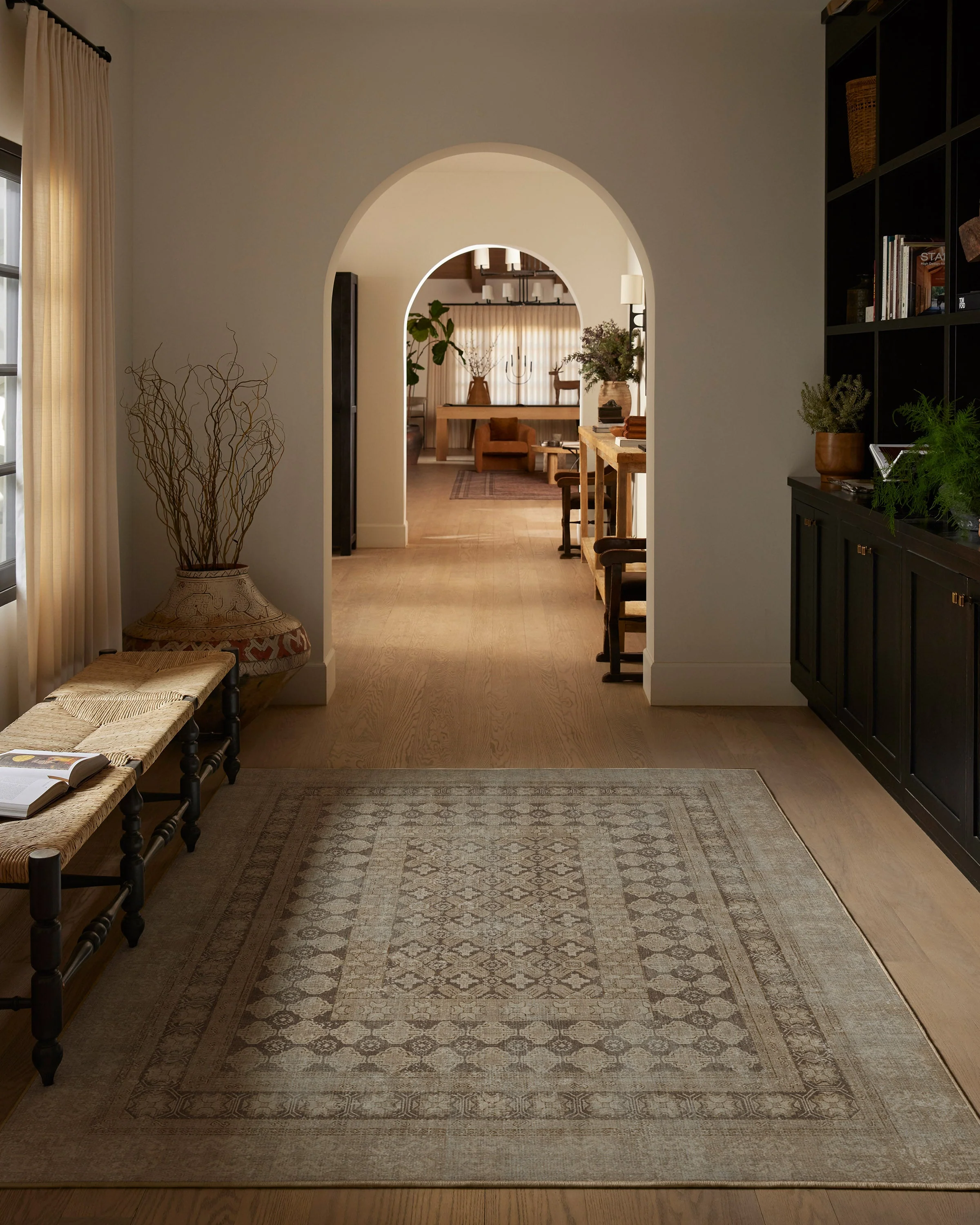 Cyrus Rose Gold Flatwoven Rug - Image 18