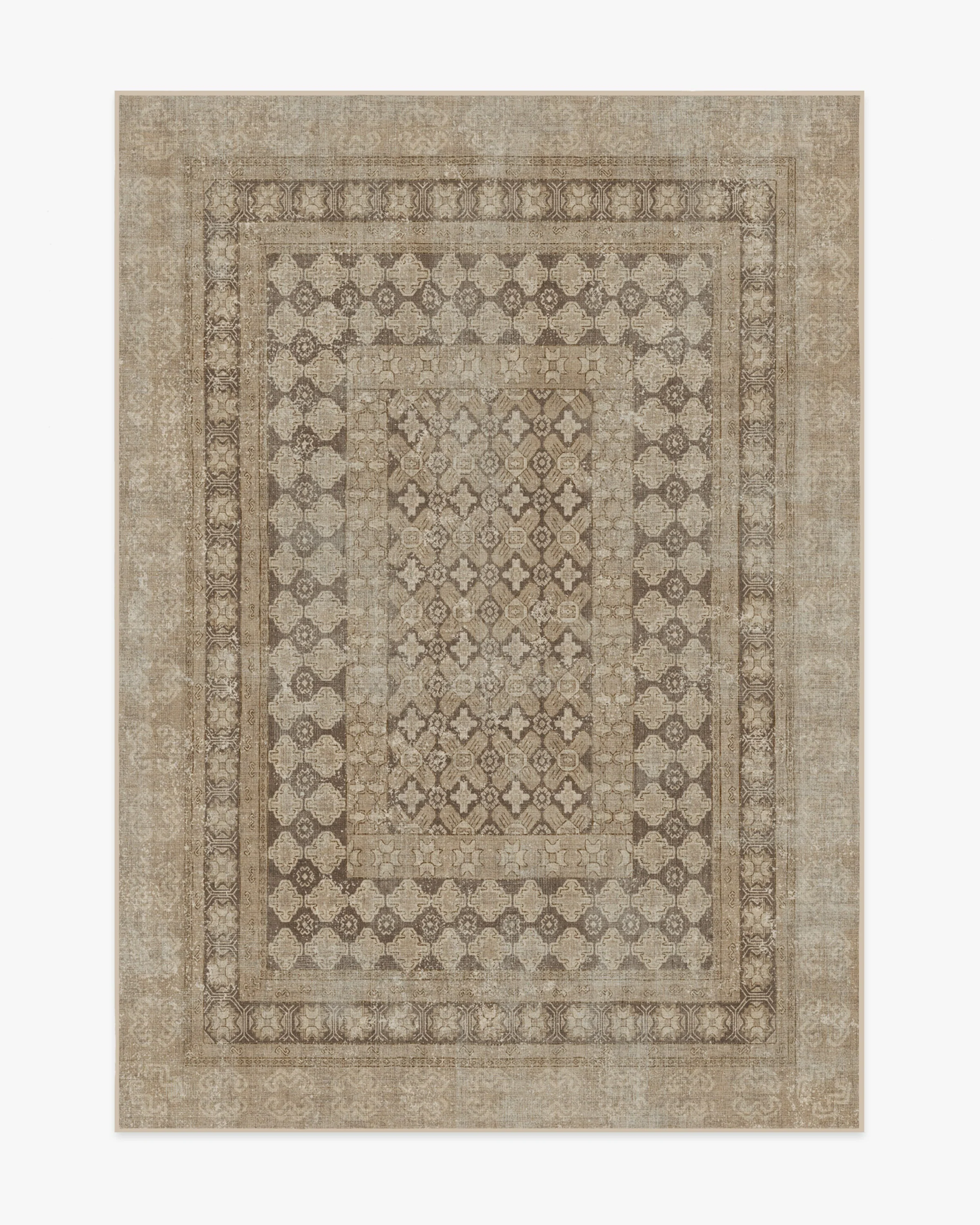 Cyrus Rose Gold Flatwoven Rug - Image 9
