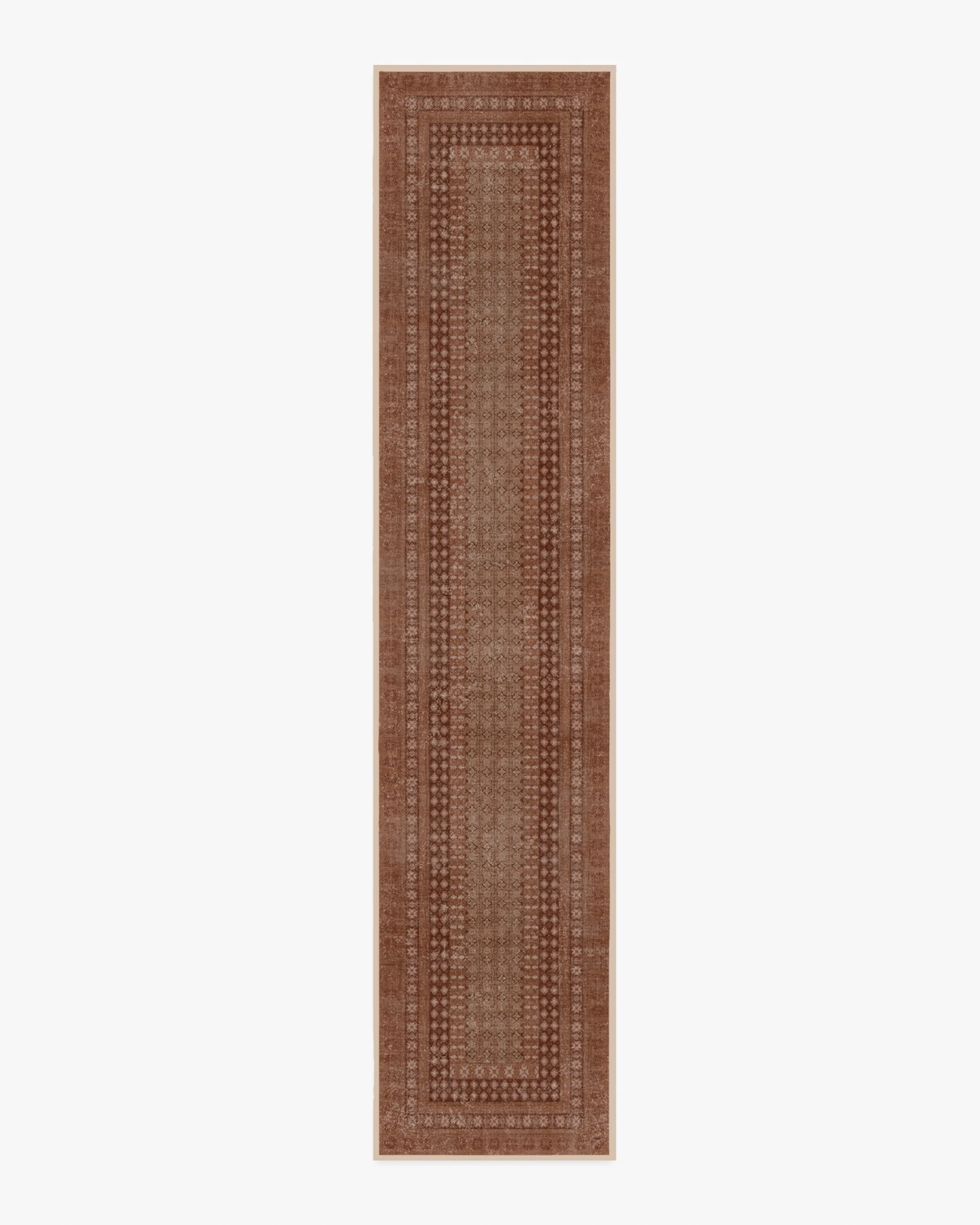 Cyrus Terracotta Flatwoven Rug - Image 11