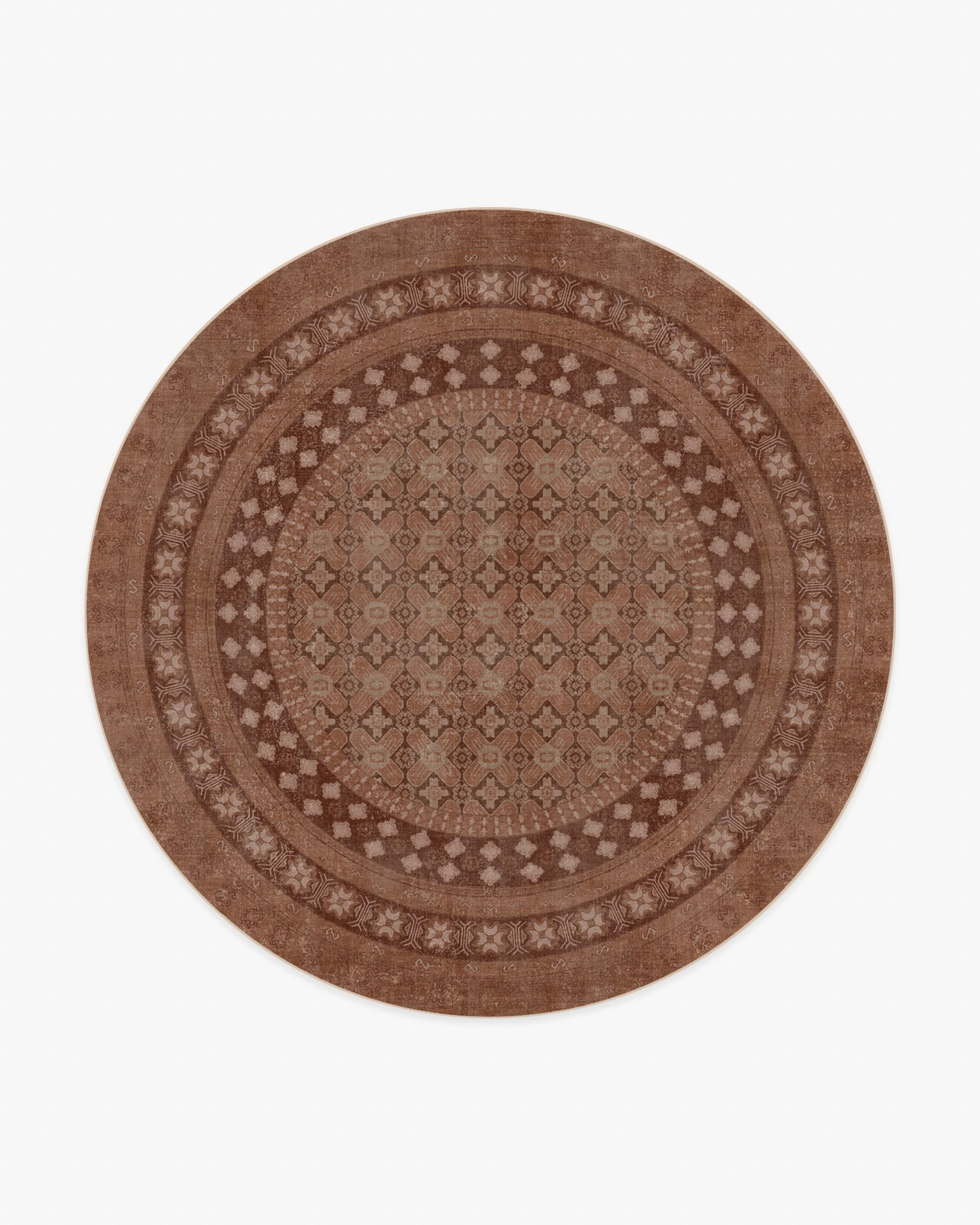 Cyrus Terracotta Flatwoven Rug - Image 3