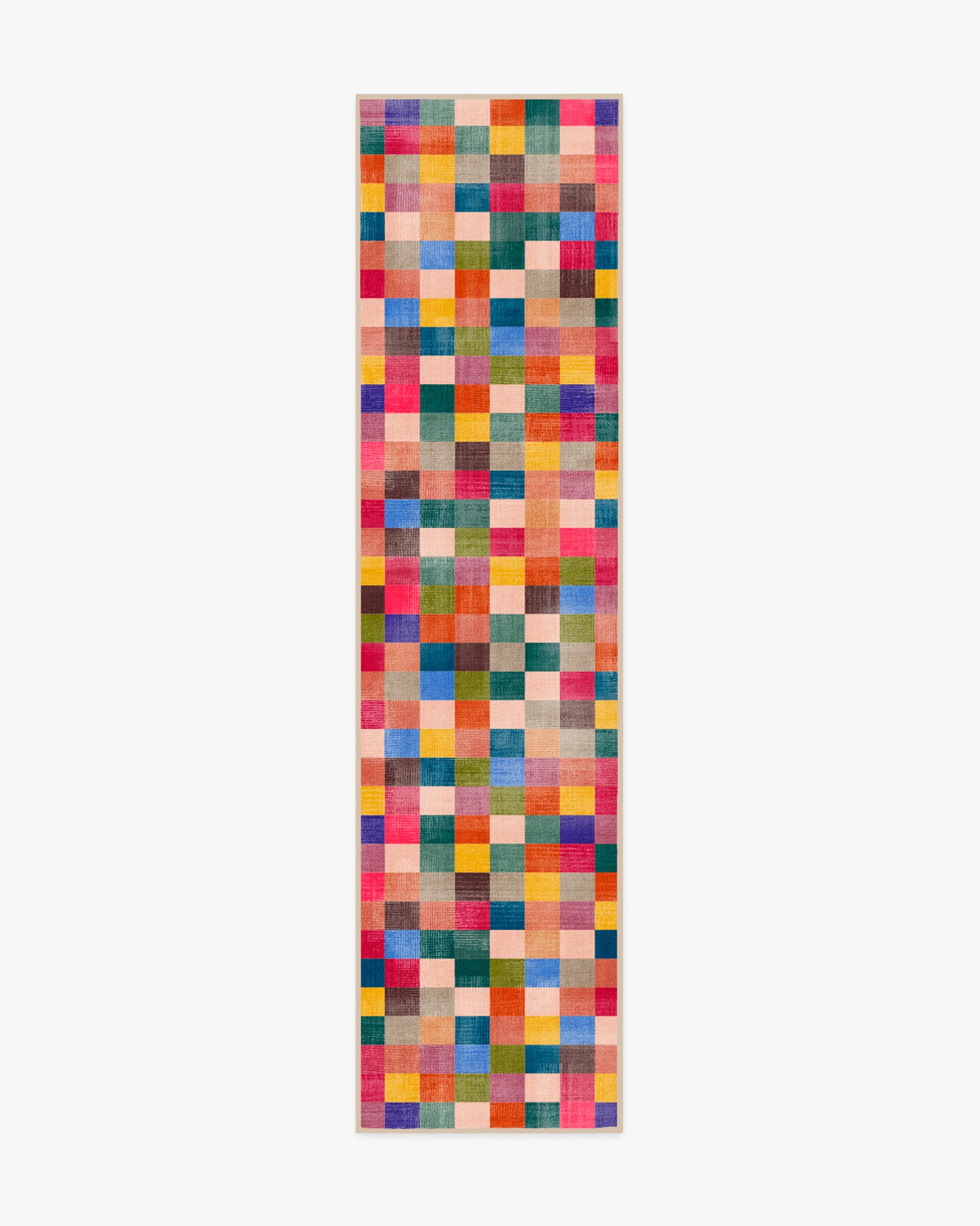 Grossy Confetti Check Rug by Dan Pelosi - Image 2