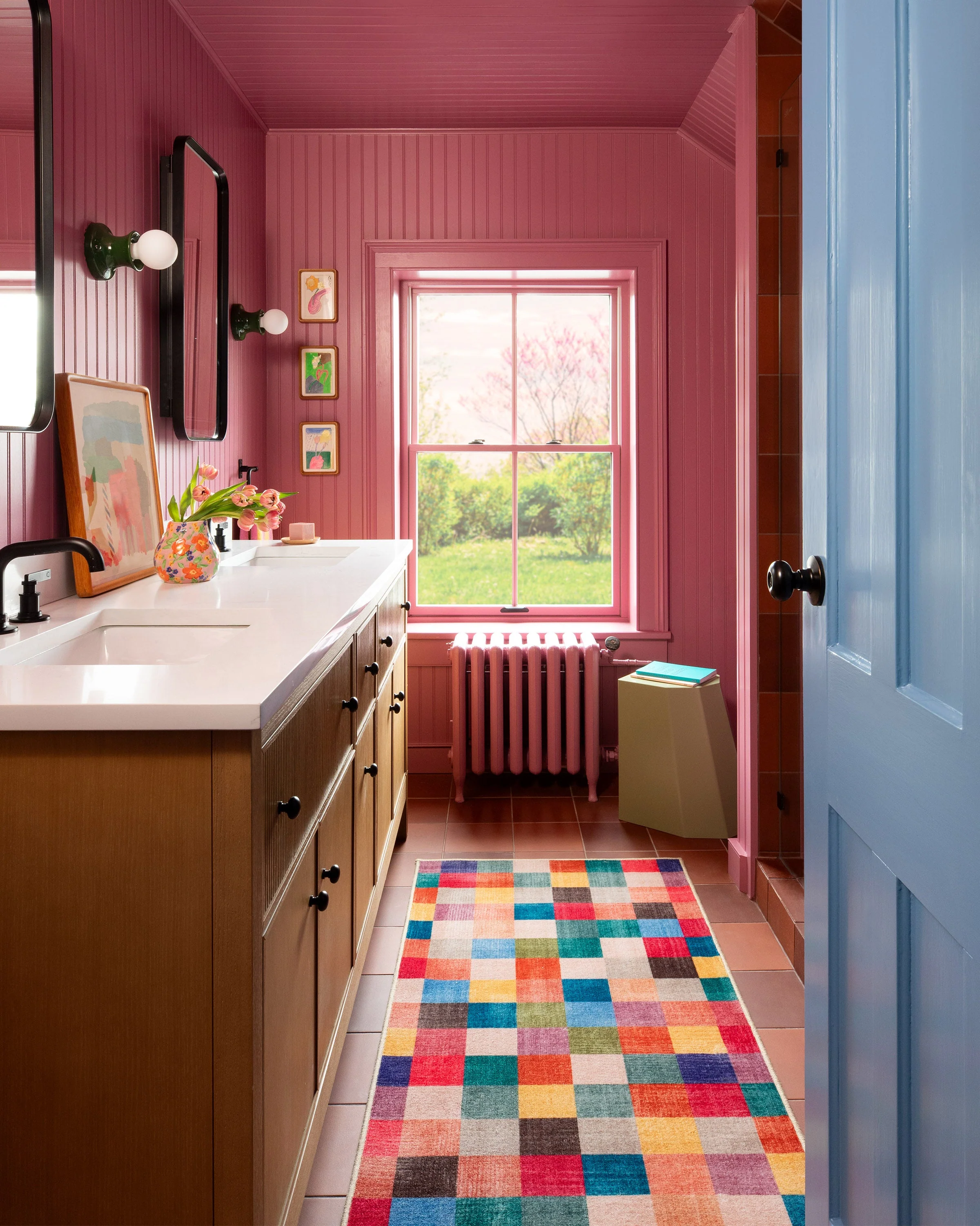Grossy Confetti Check Rug by Dan Pelosi - Image 5