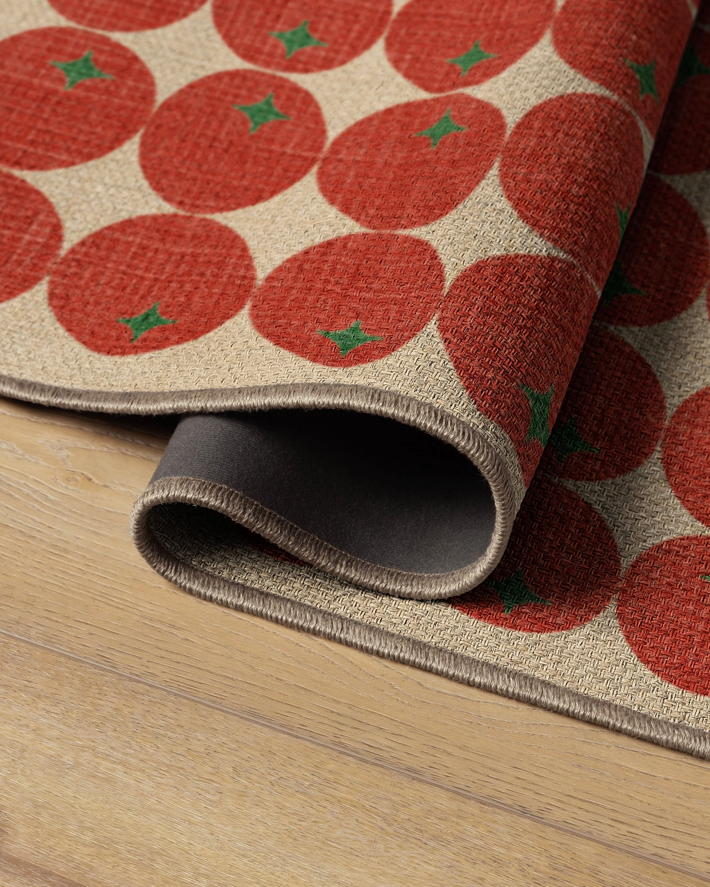 Pomodoro All-Over 3x5 Re-Jute Rug by Dan Pelosi - Image 6