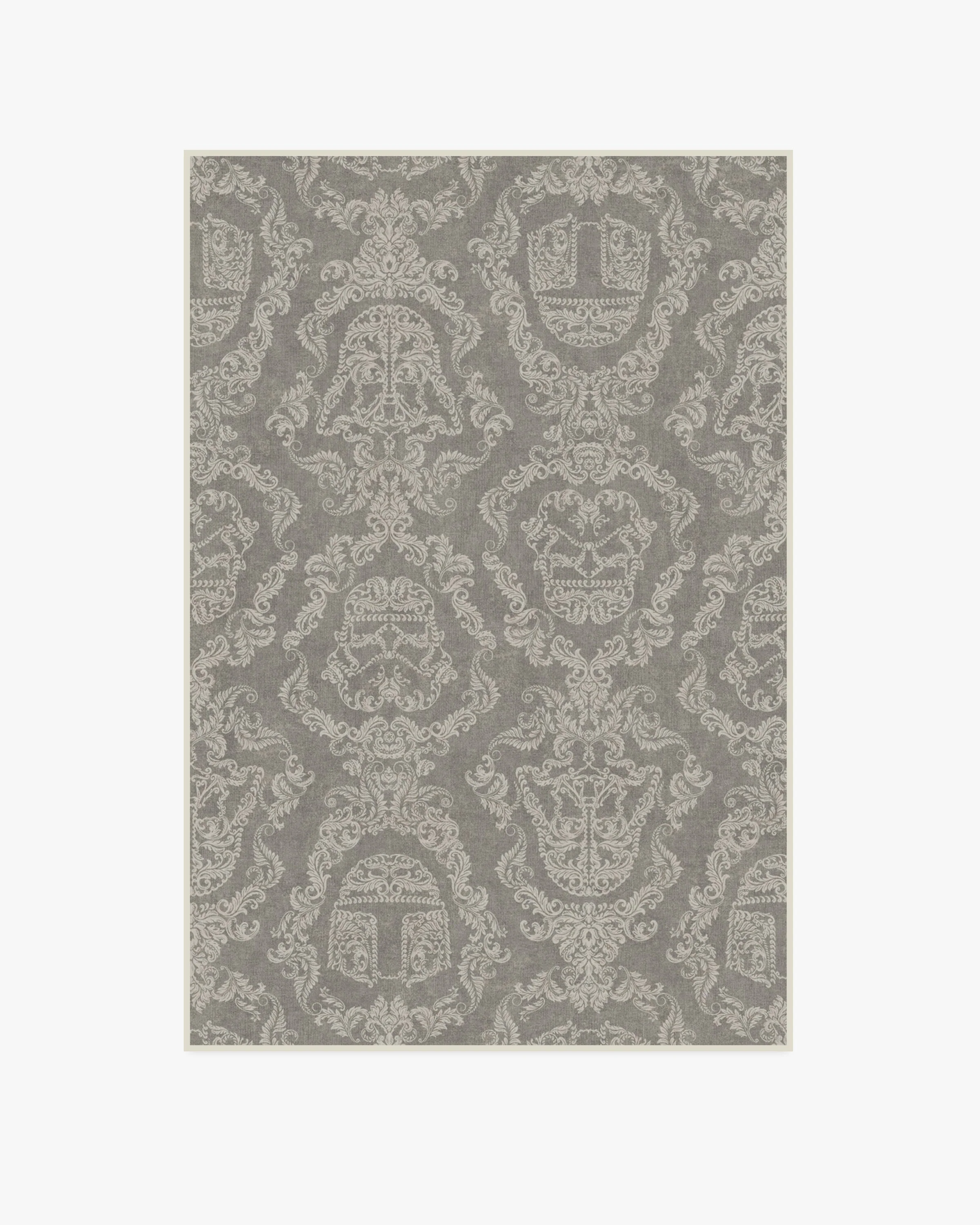 Dark Side Damask Stone Rug - Image 13