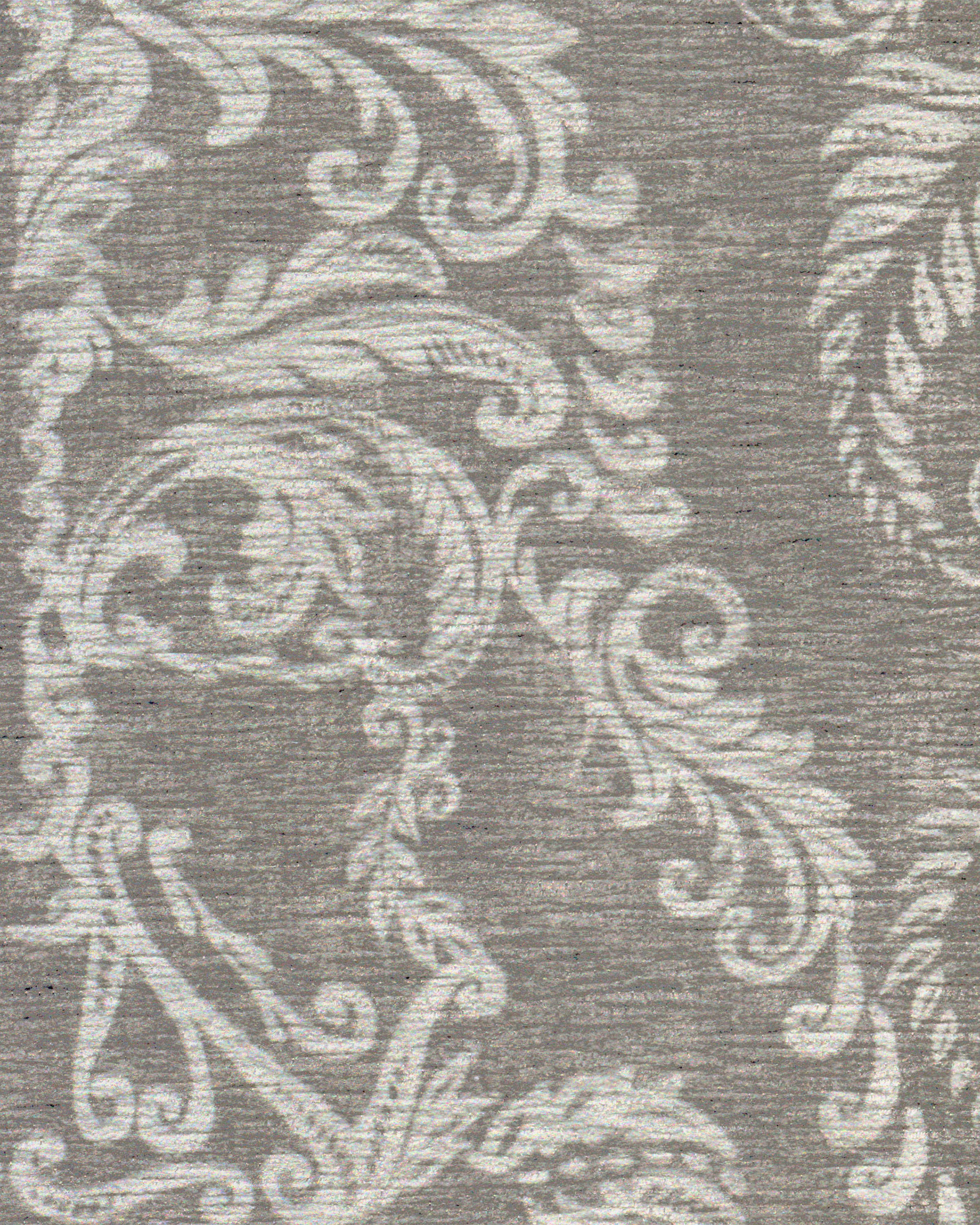 Dark Side Damask Stone Rug - Image 2