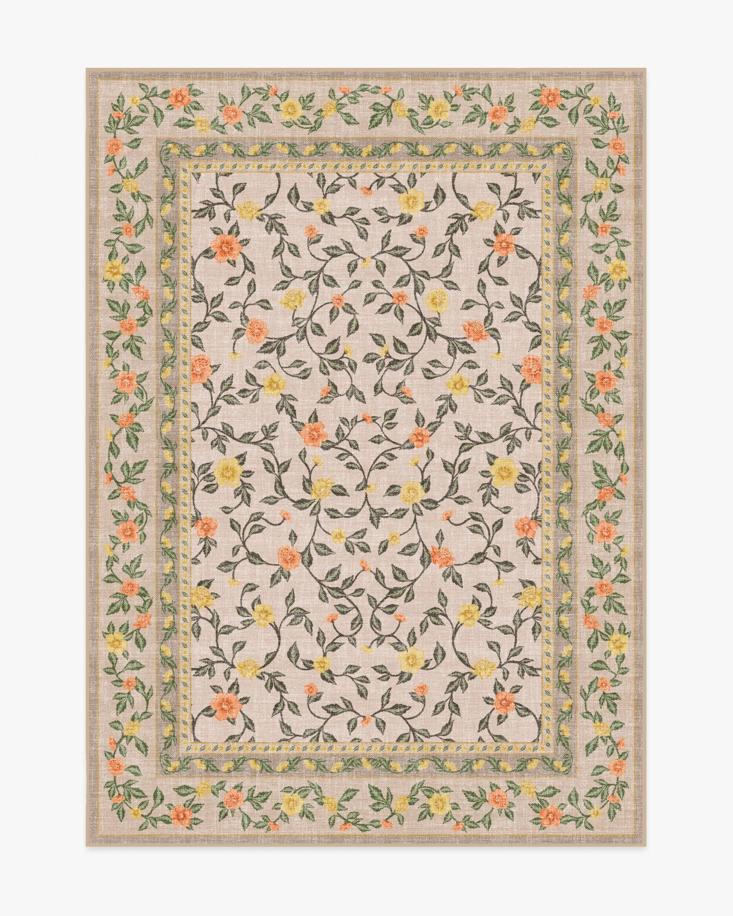 Della Yellow & Orange Outdoor Rug