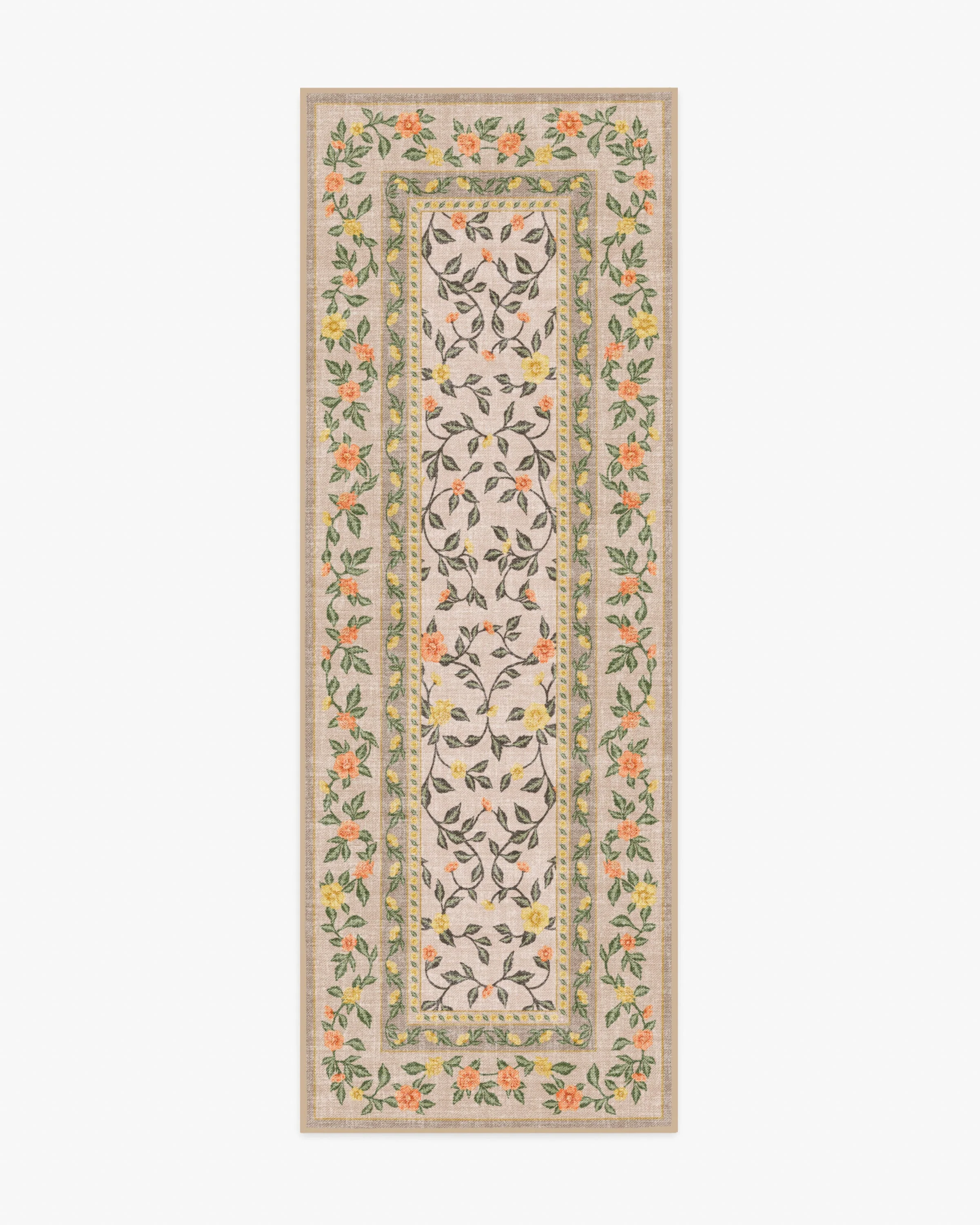 Della Yellow & Orange Outdoor Rug - Image 4