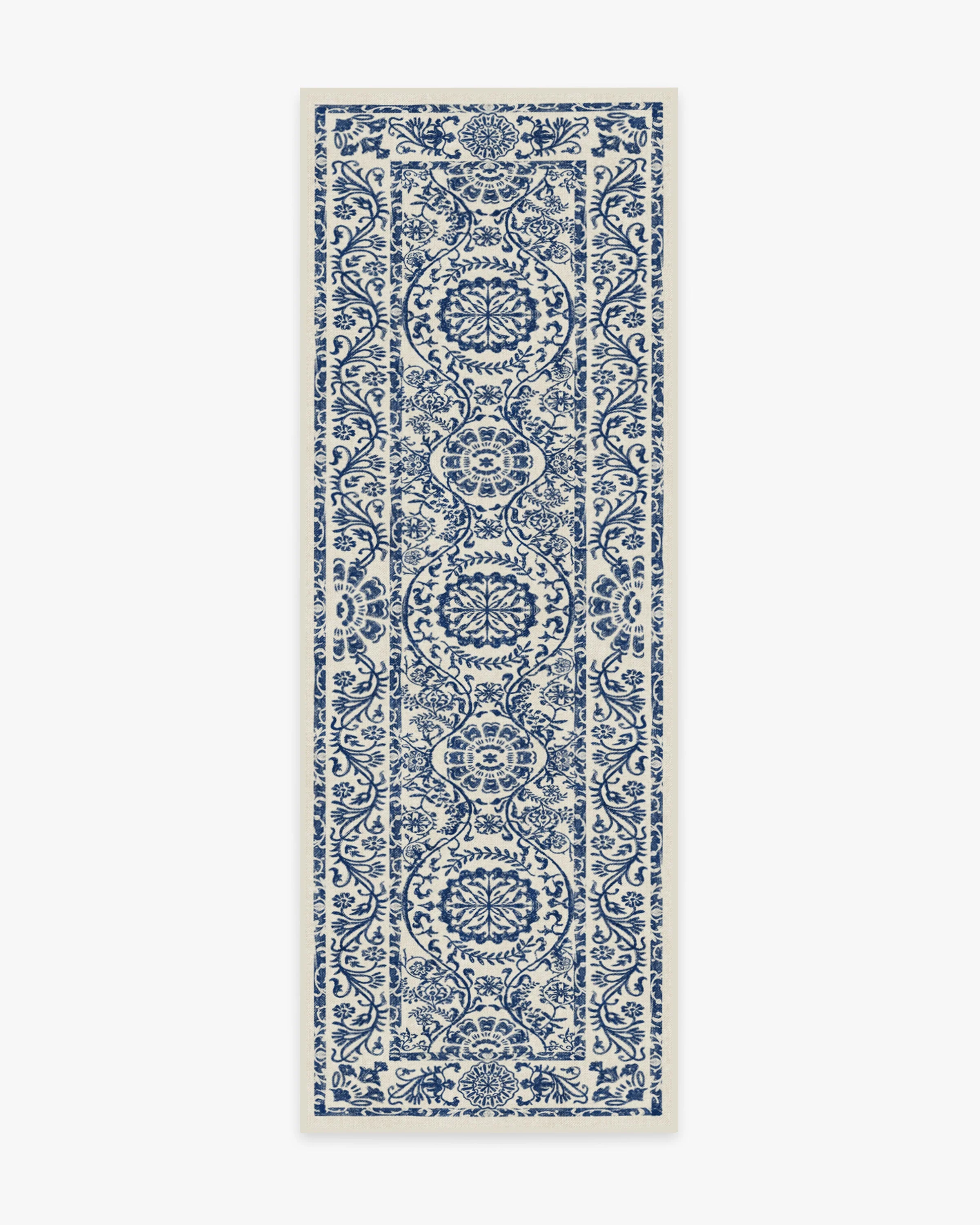 Delphina Delft Blue Flatwoven Rug - Image 10