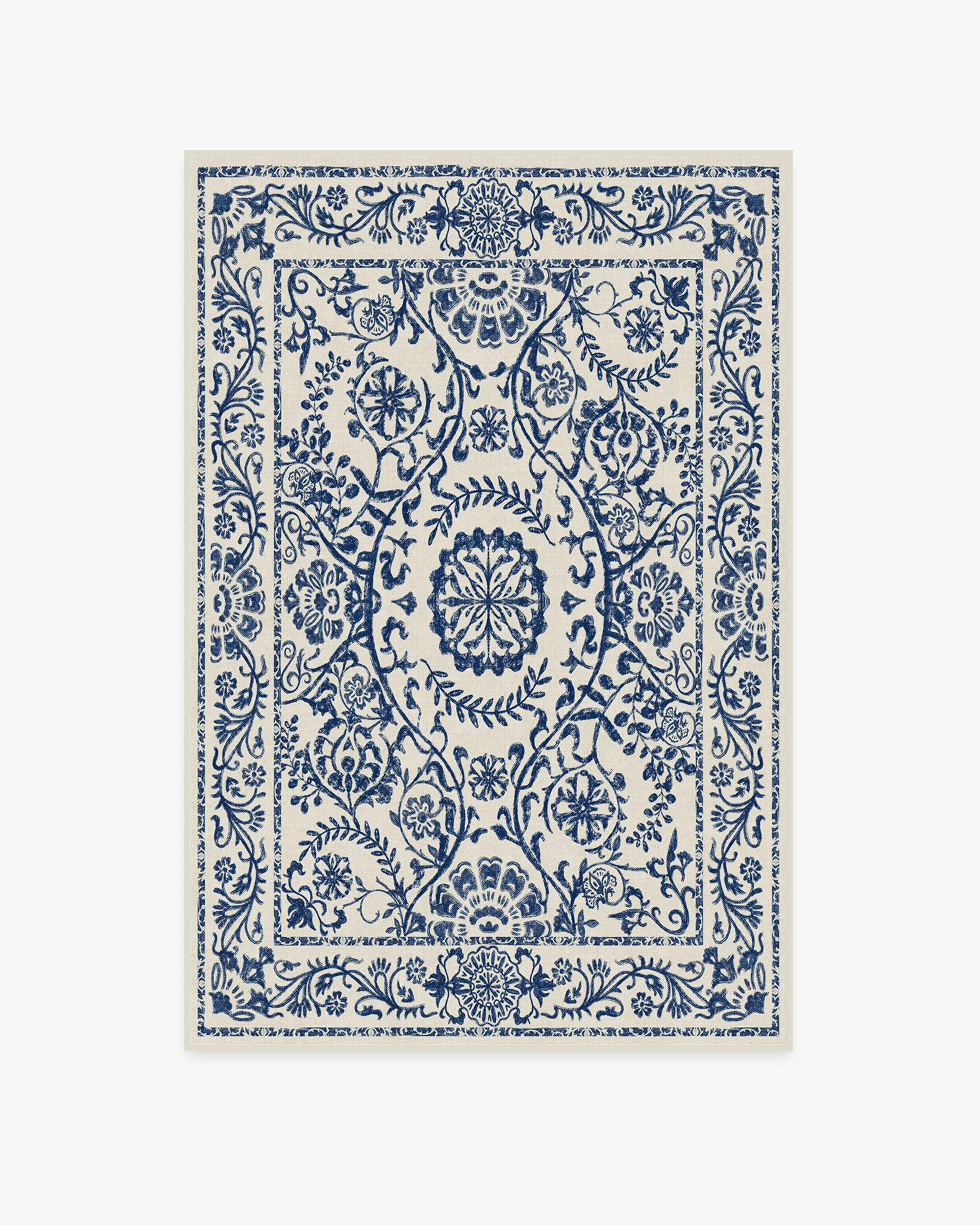 Delphina Delft Blue Flatwoven Rug - Image 14