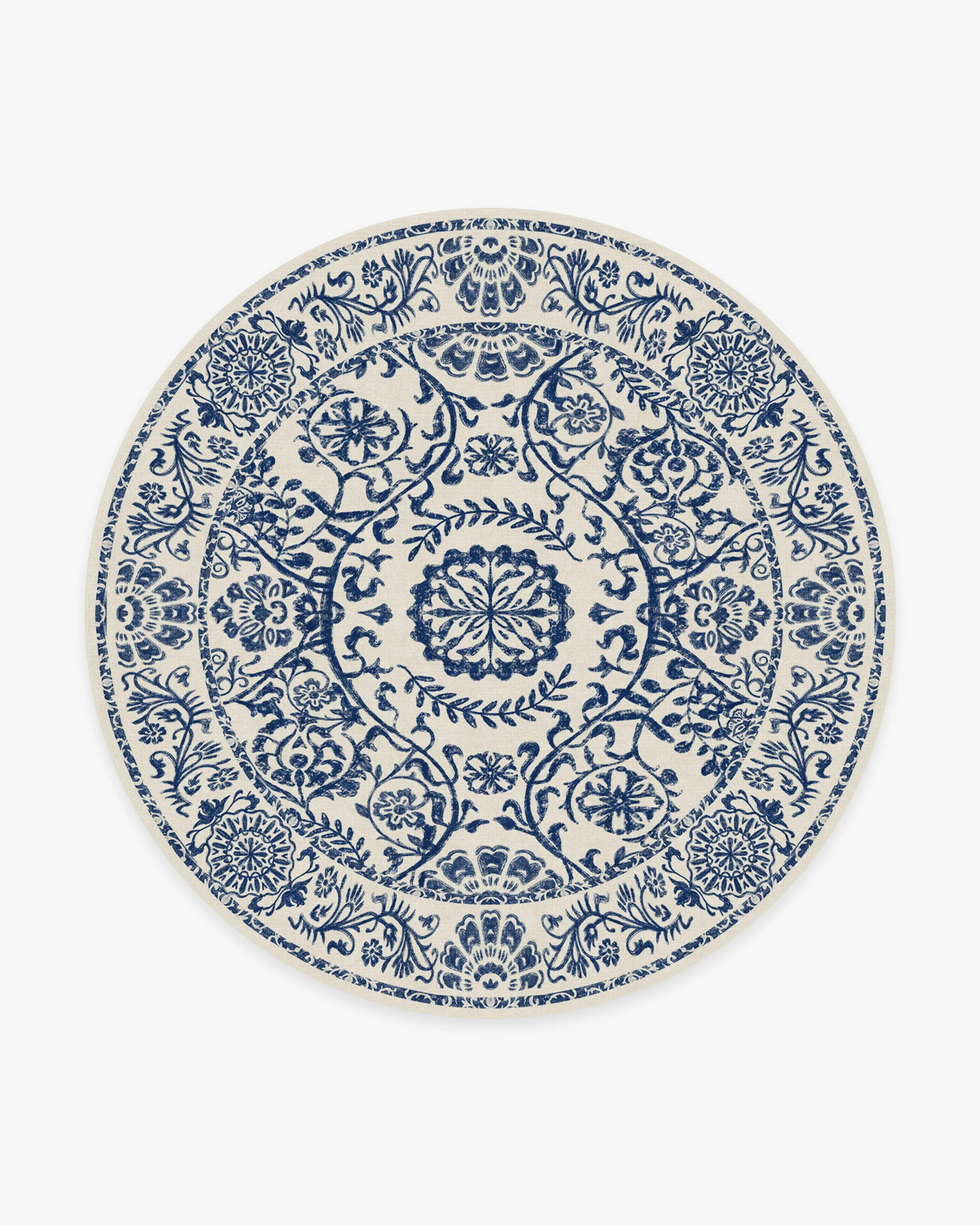 Delphina Delft Blue Flatwoven Rug - Image 20