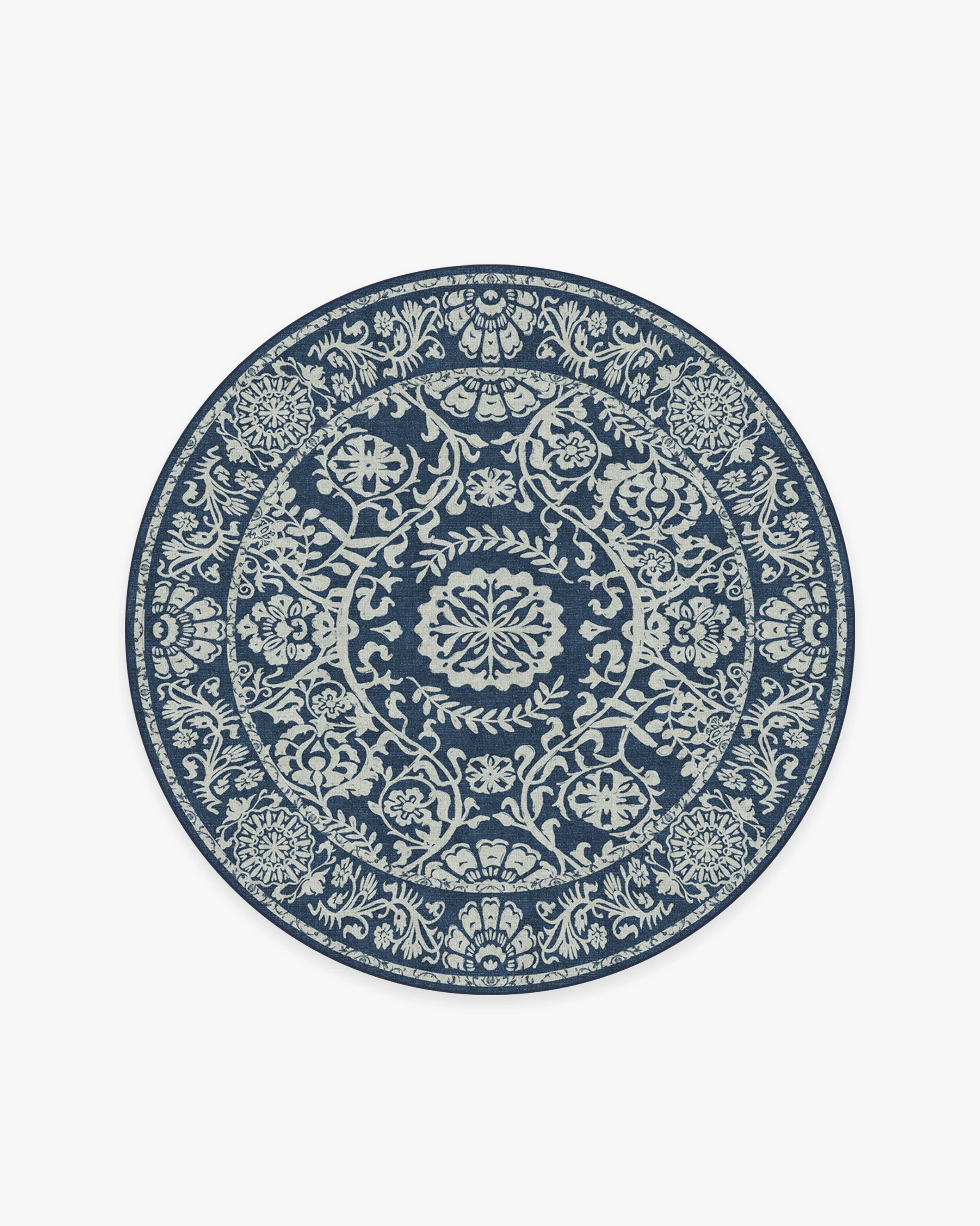 Delphina Navy Blue Rug - Image 11