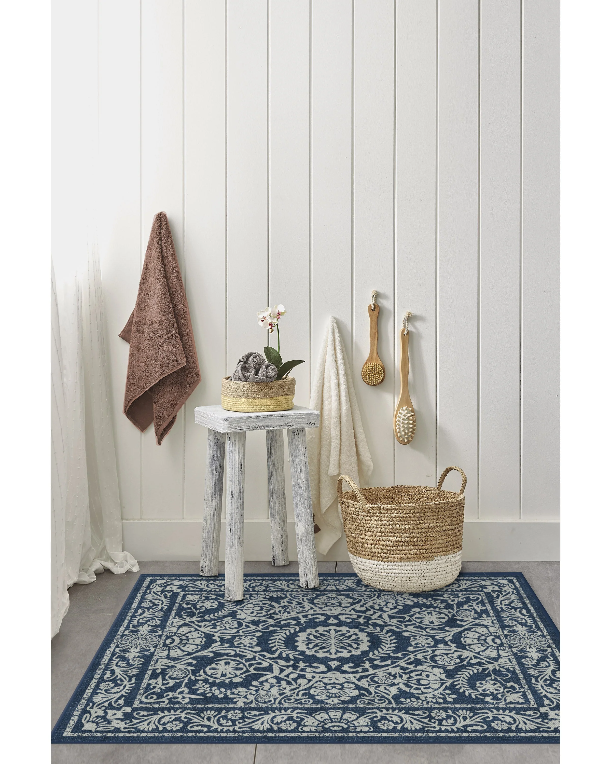 Delphina Navy Blue Rug - Image 19