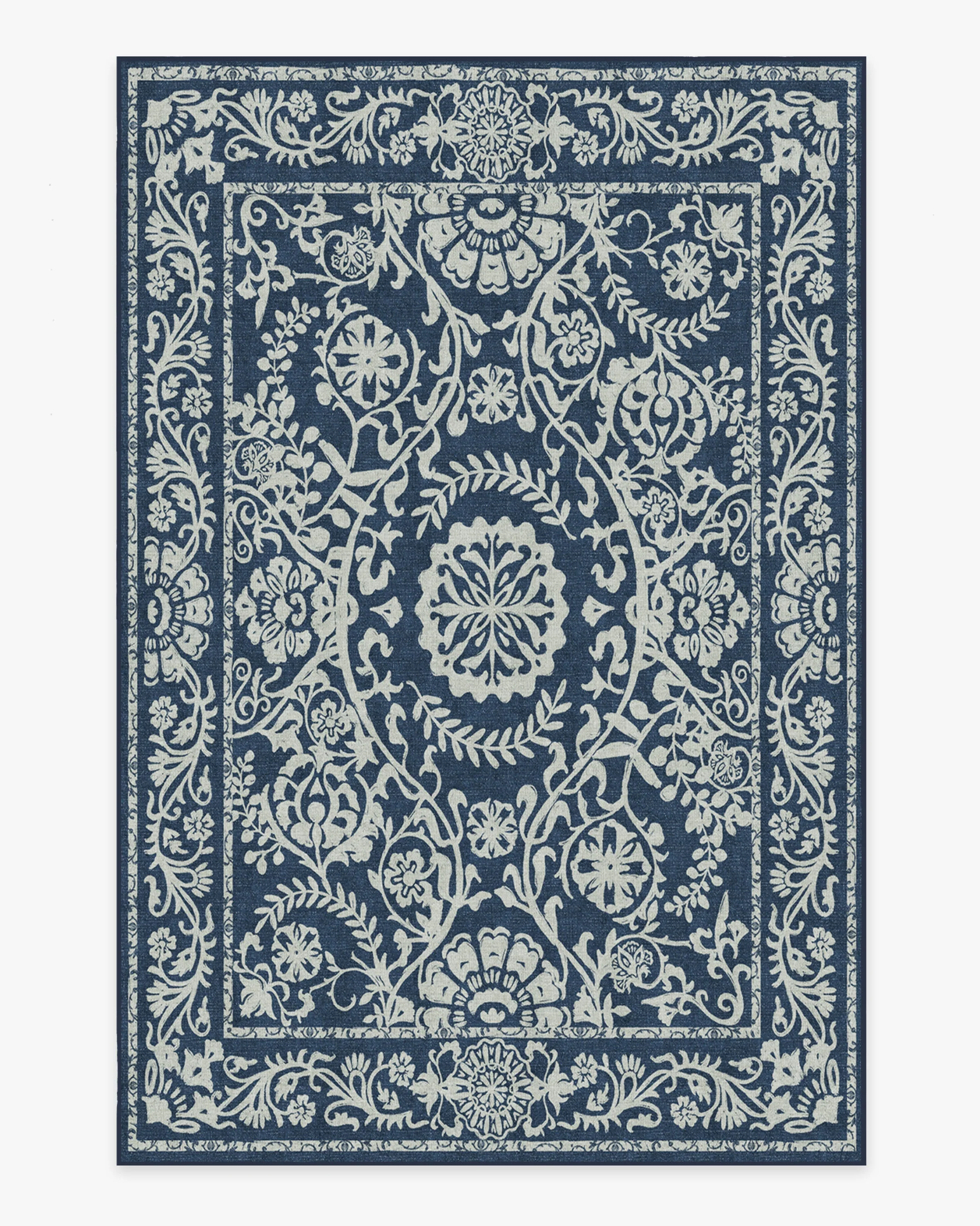 Delphina Navy Blue Rug - Image 8