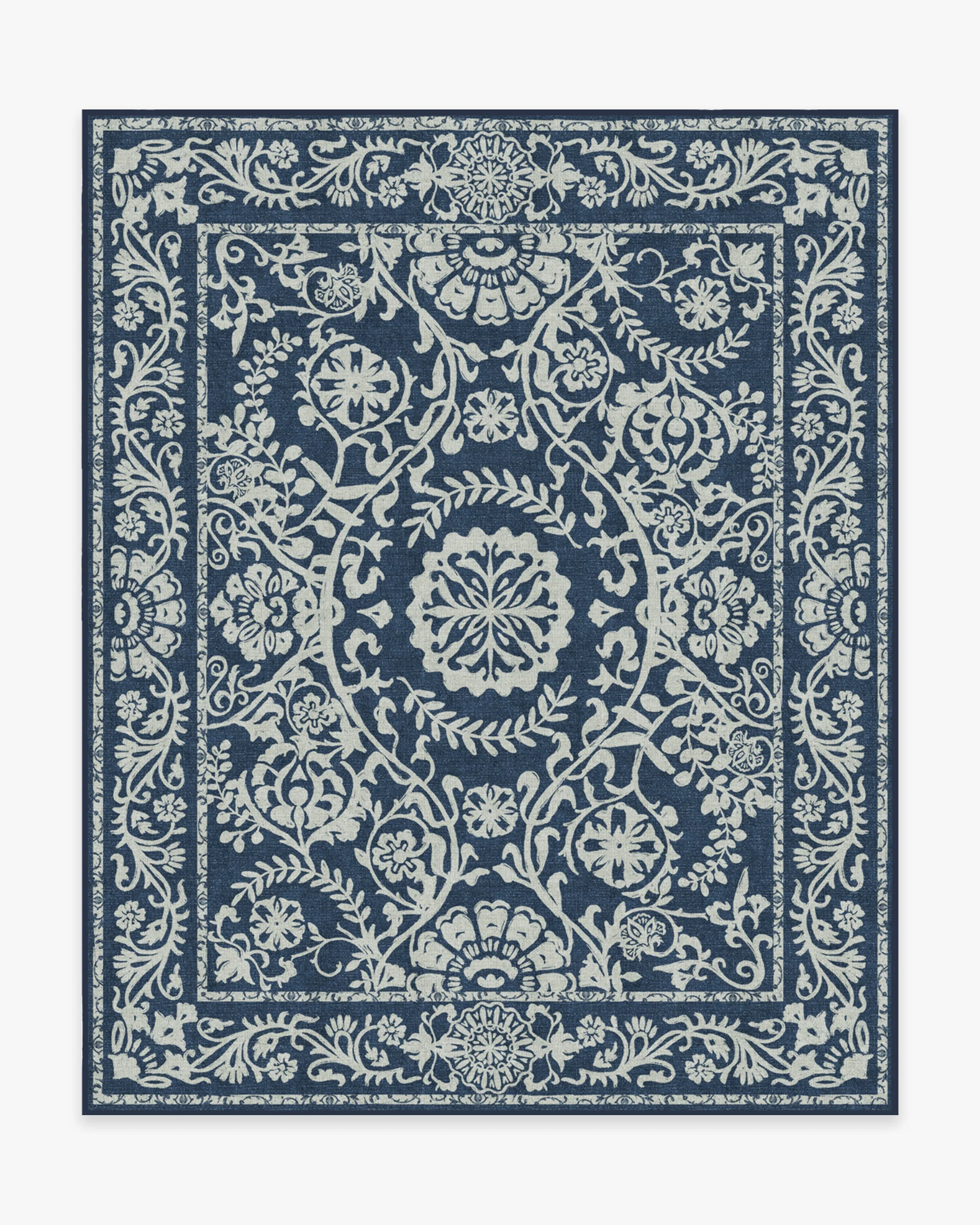 Delphina Navy Blue Rug - Image 9