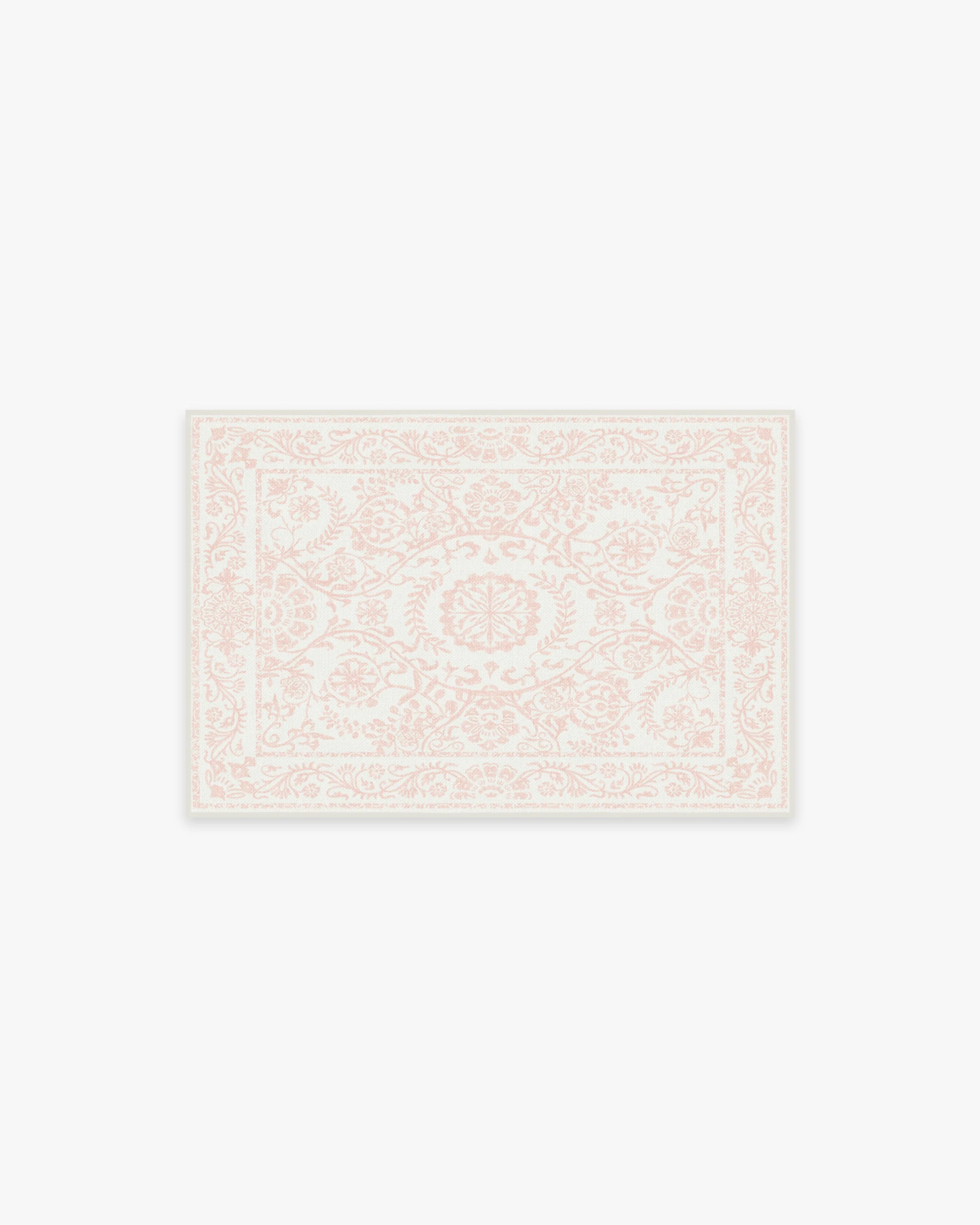 Delphina Powder Pink Flatwoven Rug - Image 9