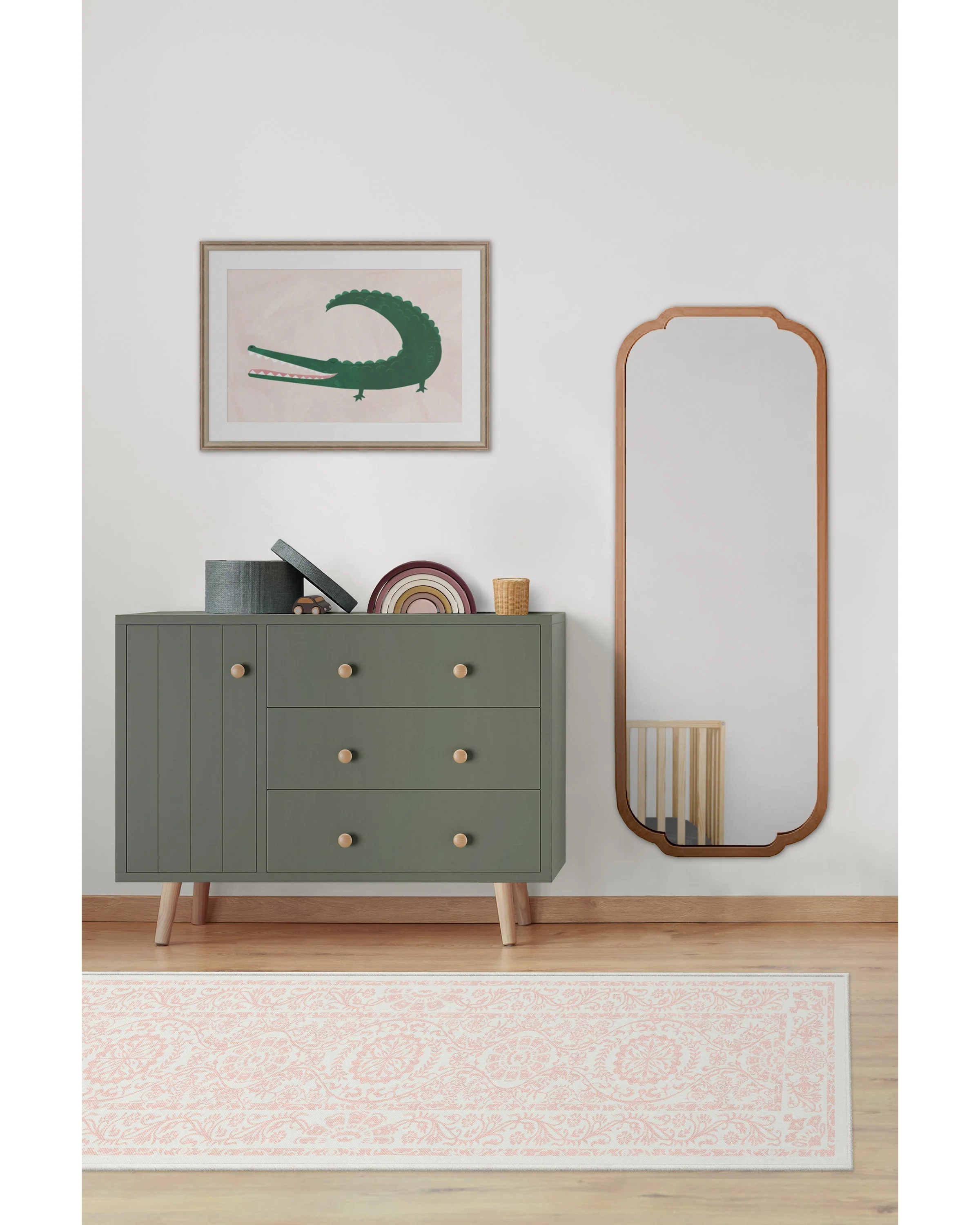 Delphina Powder Pink Rug - Image 15