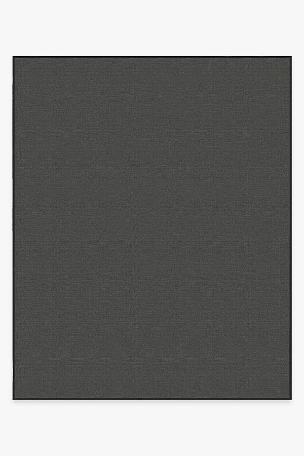 Denim Solid Black Outdoor Rug - Image 11