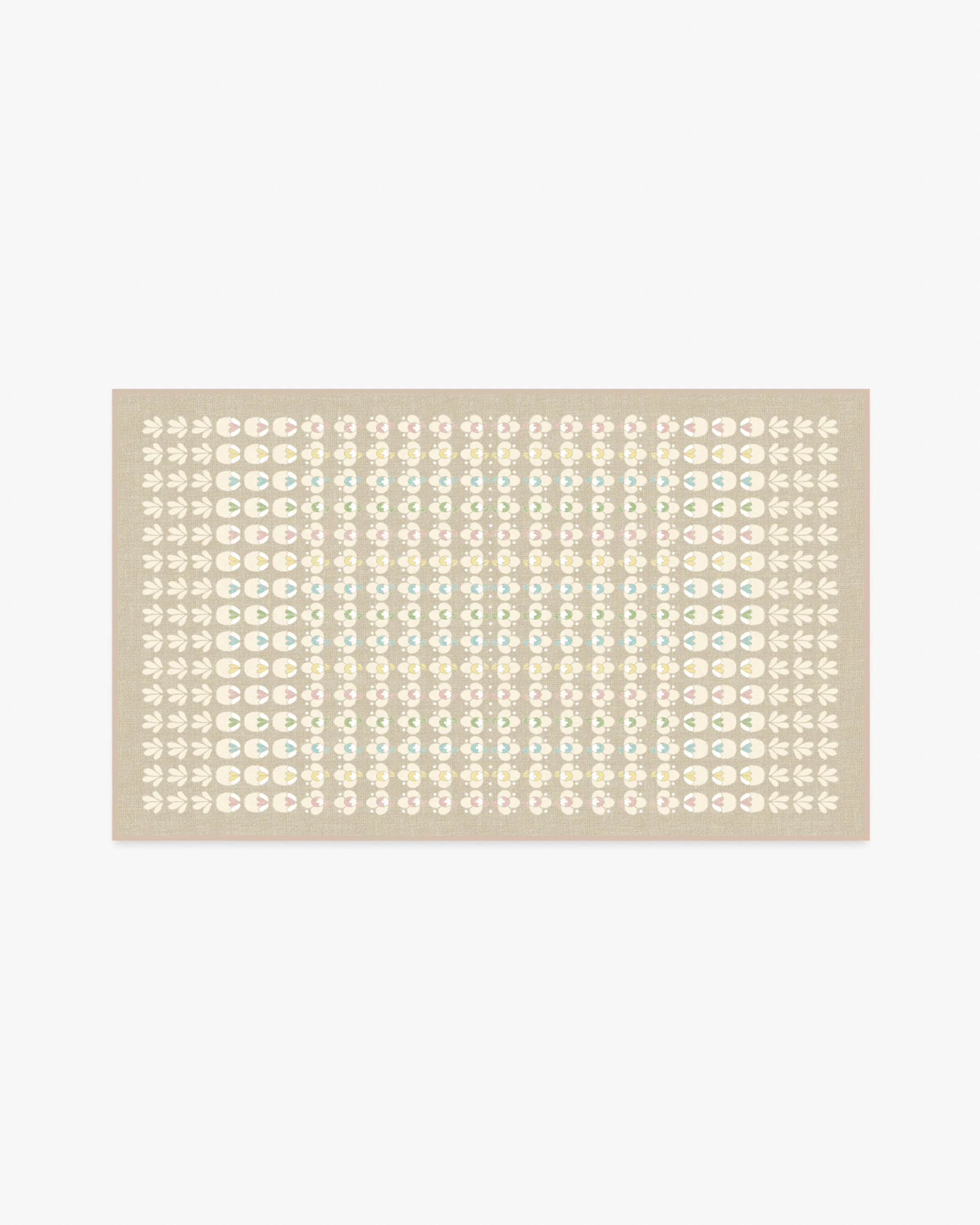 Ditzy Daisy Neutral Rug - Image 5