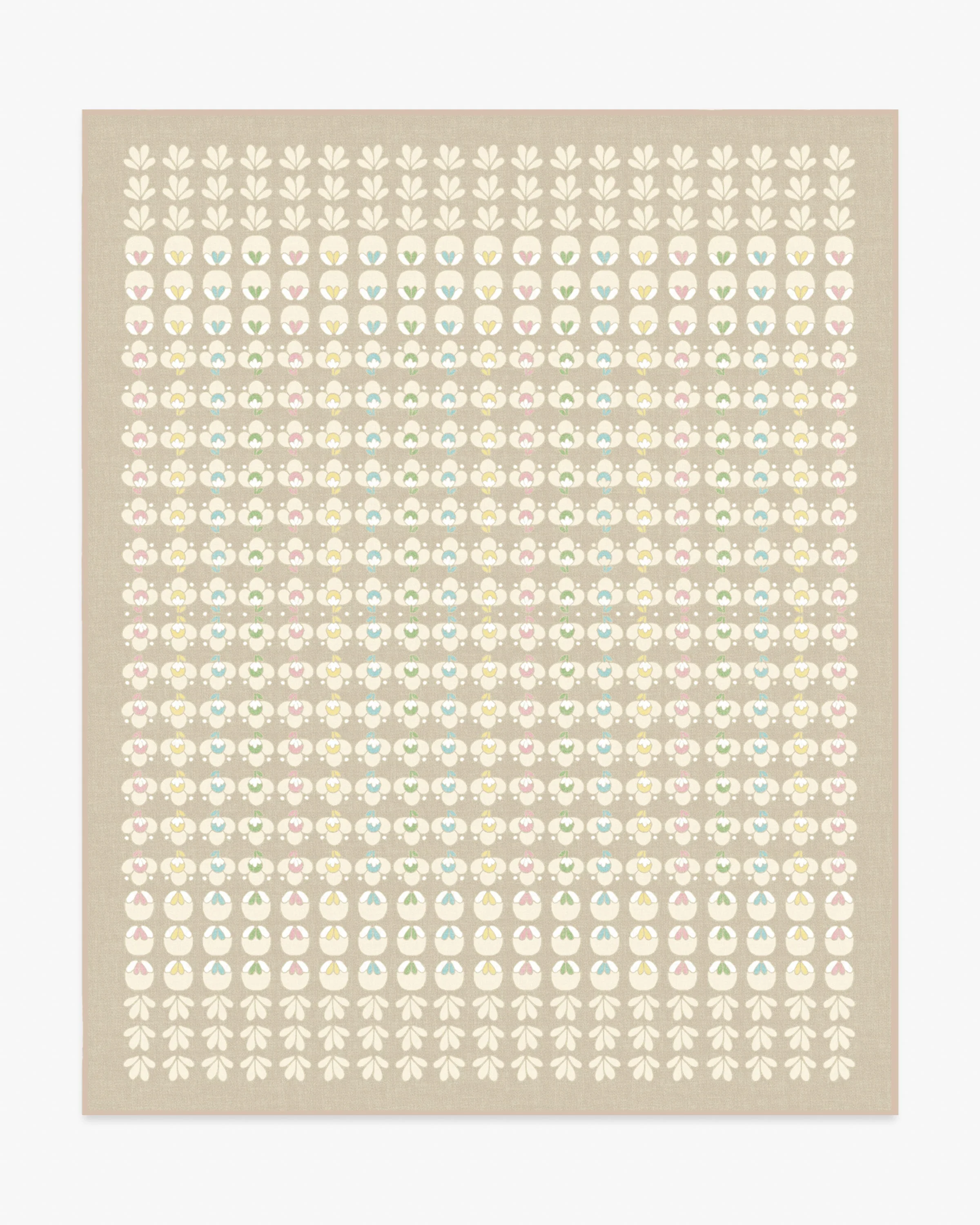 Ditzy Daisy Neutral Rug - Image 7