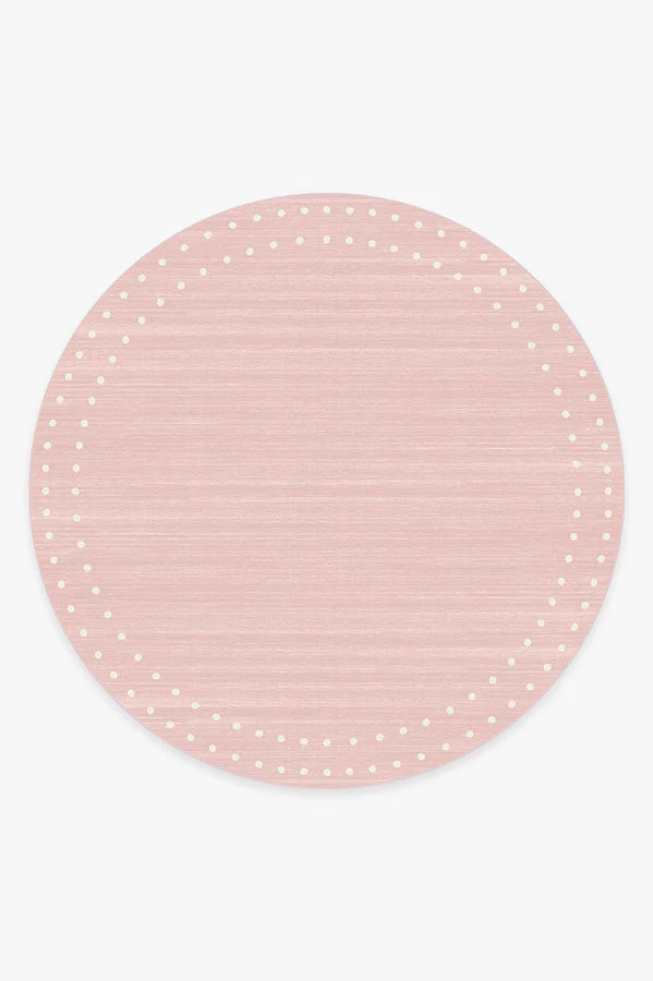 Dot Border Pink Rug - Image 11