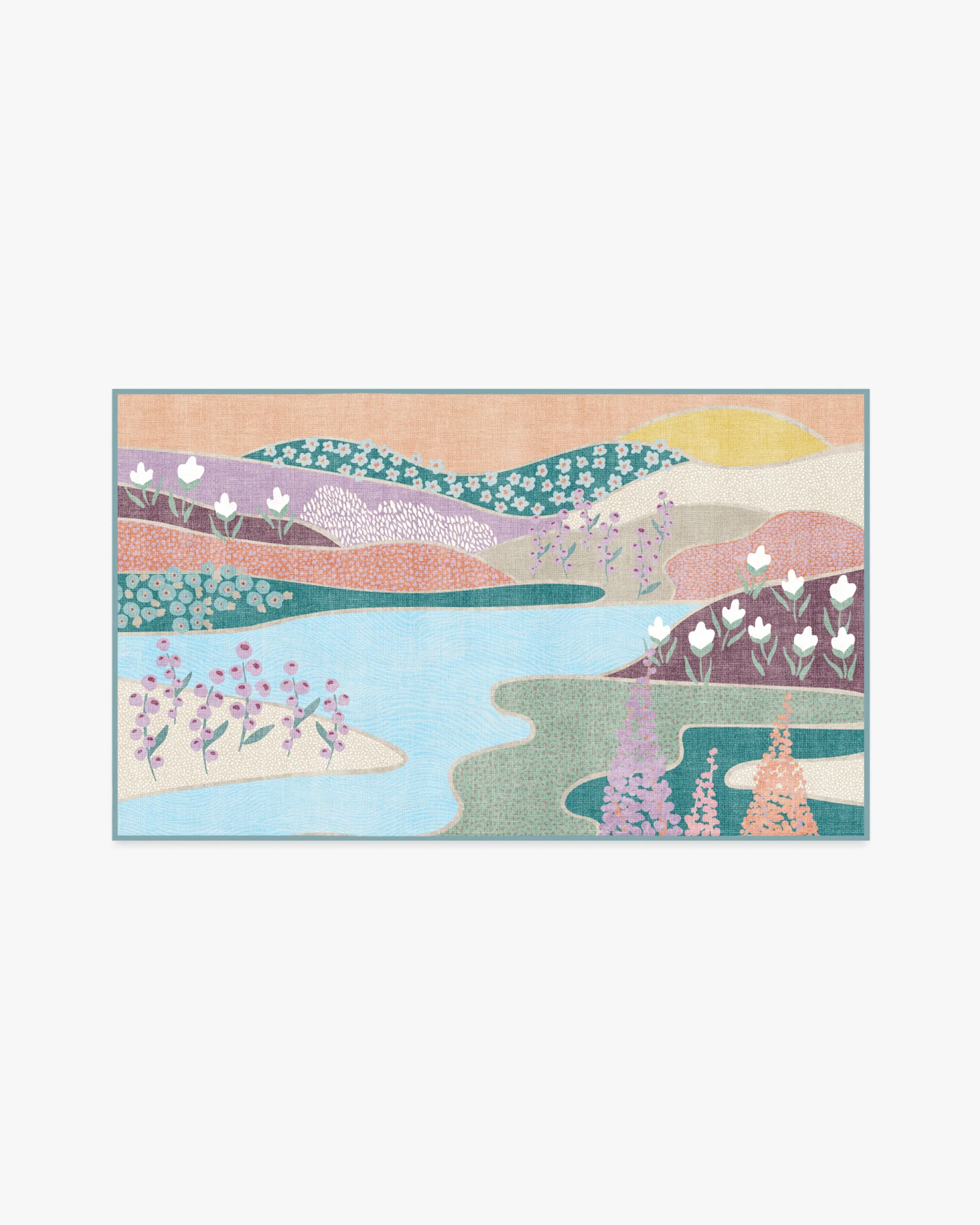 Dreamland Multicolor Pastel Rug - Image 7