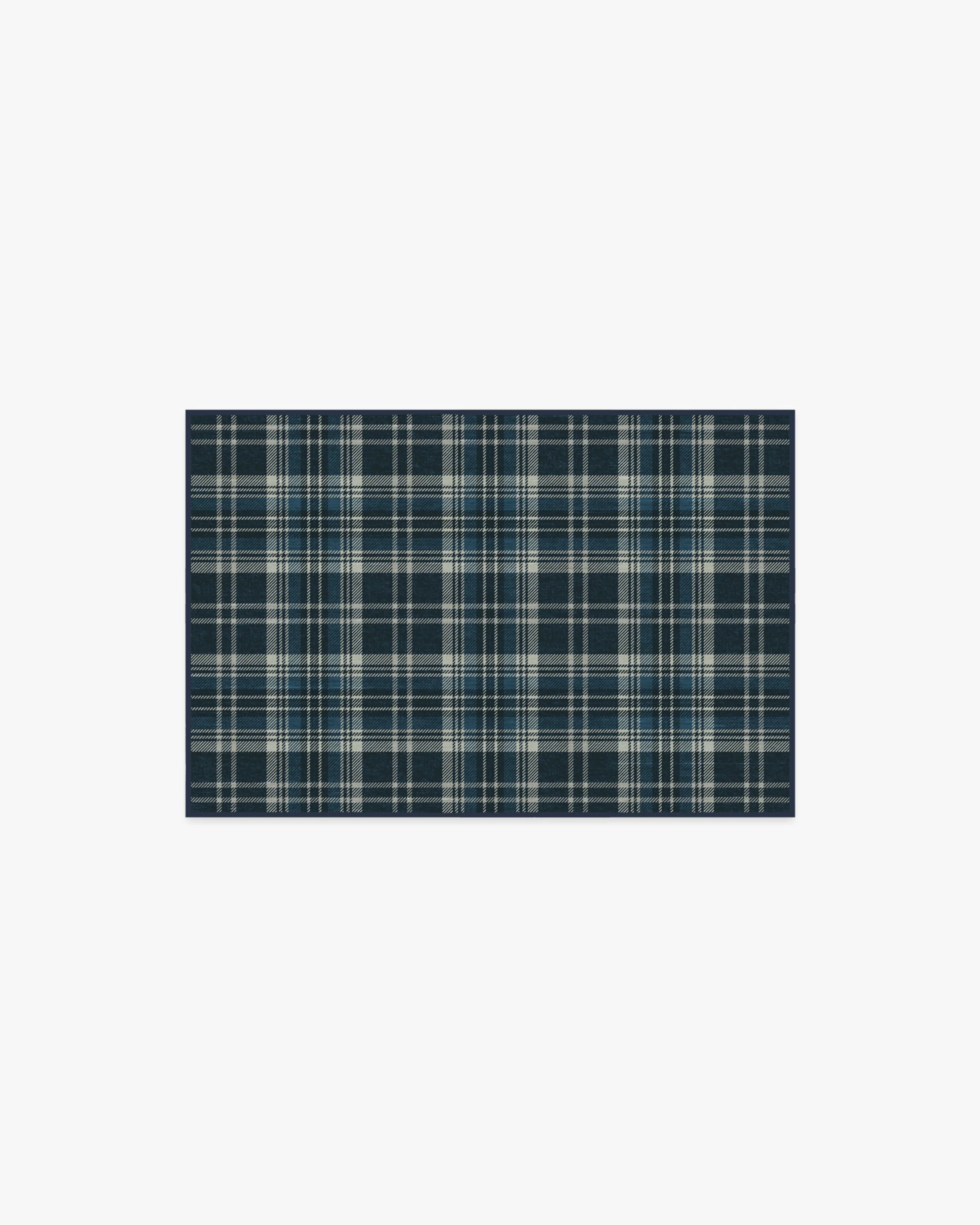 Dress Stewart Tartan Navy Rug - Image 2