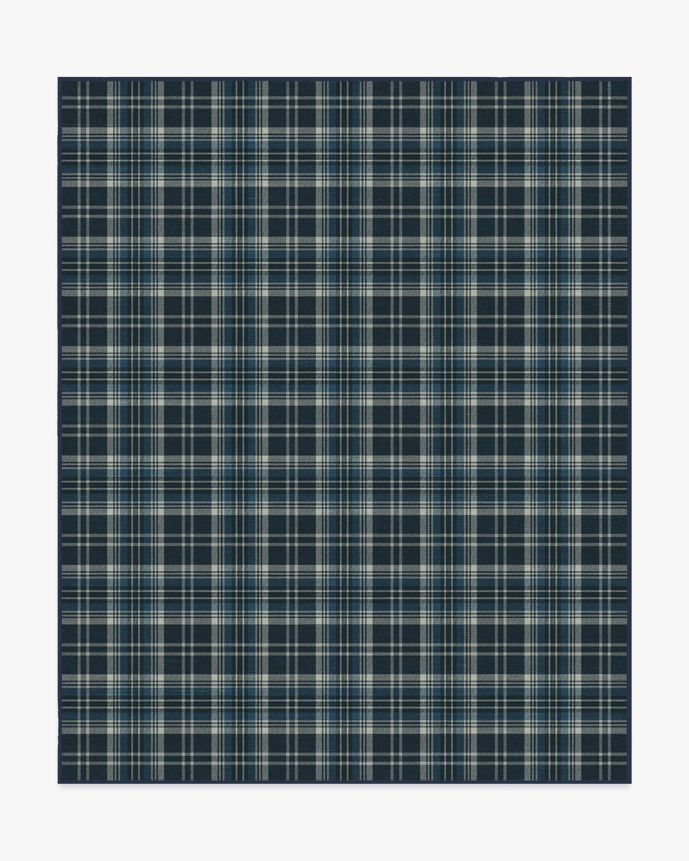 Dress Stewart Tartan Navy Rug - Image 9