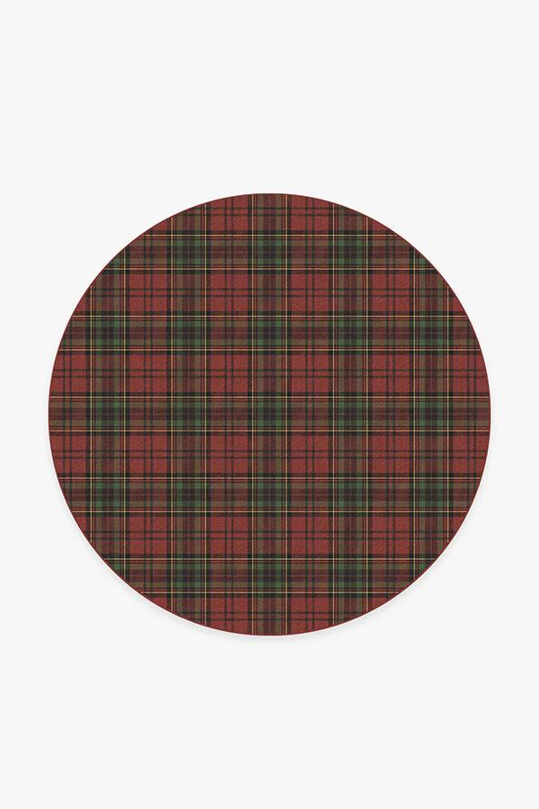 Dress Stewart Tartan Red Flatwoven Rug - Image 16