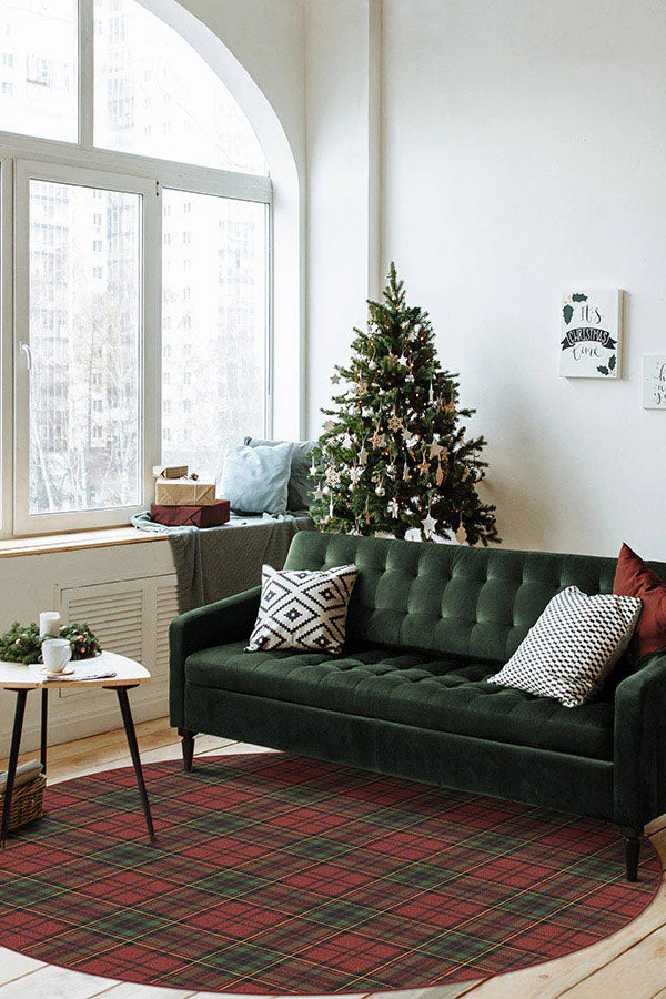 Dress Stewart Tartan Red Rug - Image 16