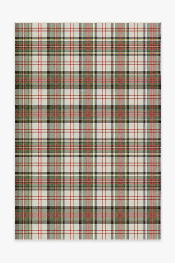 Dress Stewart Tartan Flatwoven Rug - Image 14