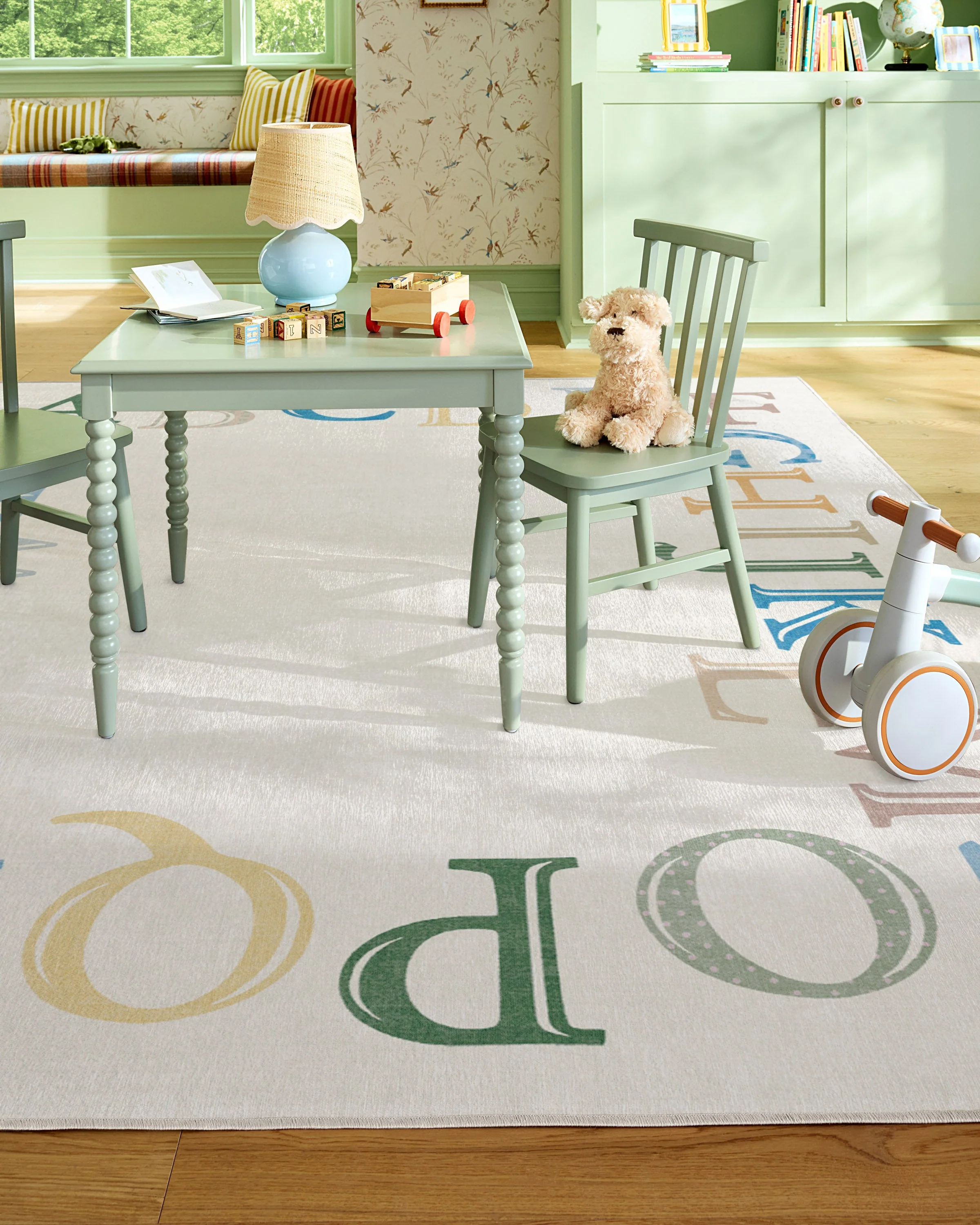 Easy as ABC Multicolor Rug - Image 2