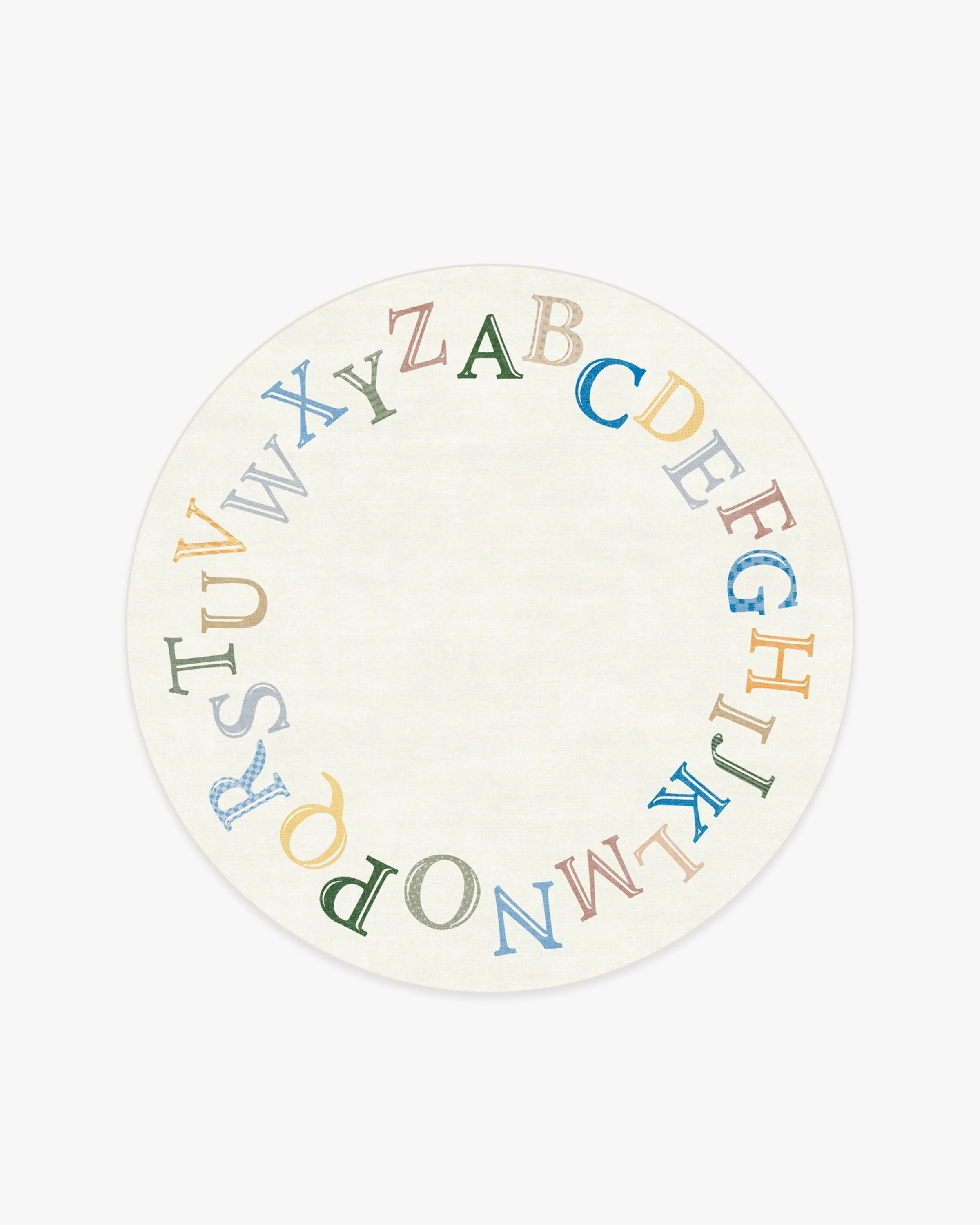 Easy as ABC Multicolor Rug - Image 9