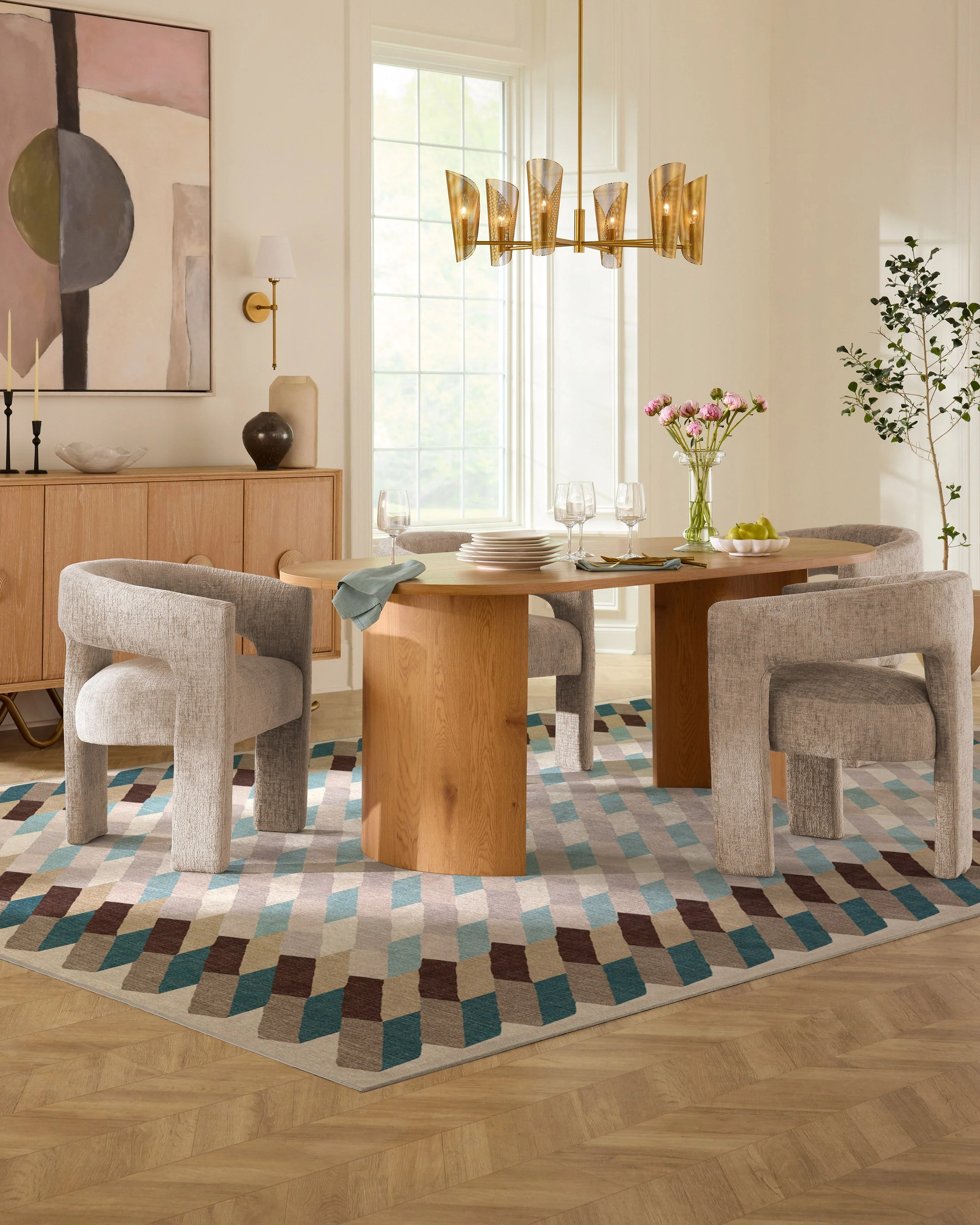 Echo Slate Blue Rug - Image 2