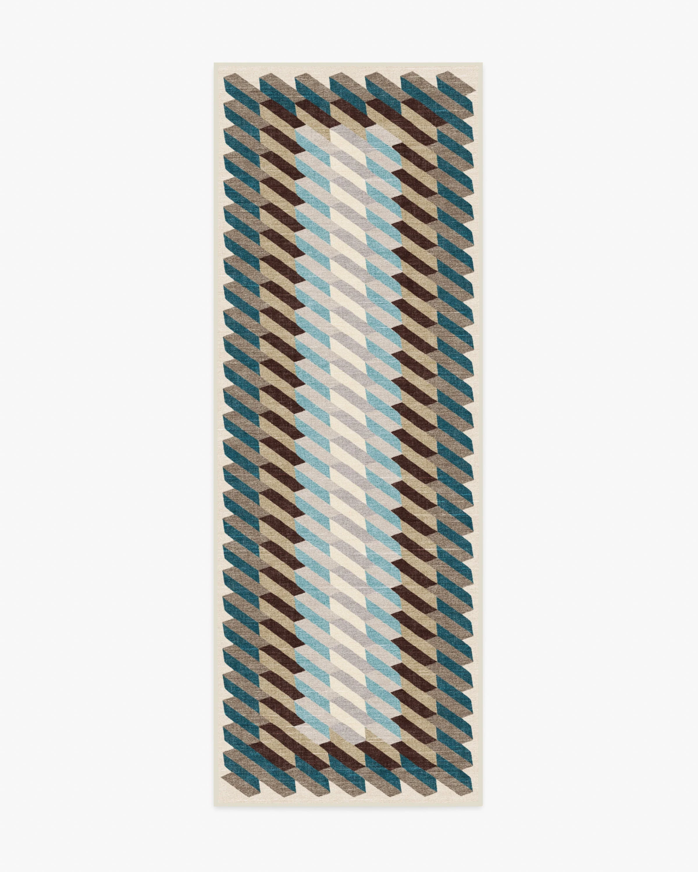 Echo Slate Blue Rug - Image 6
