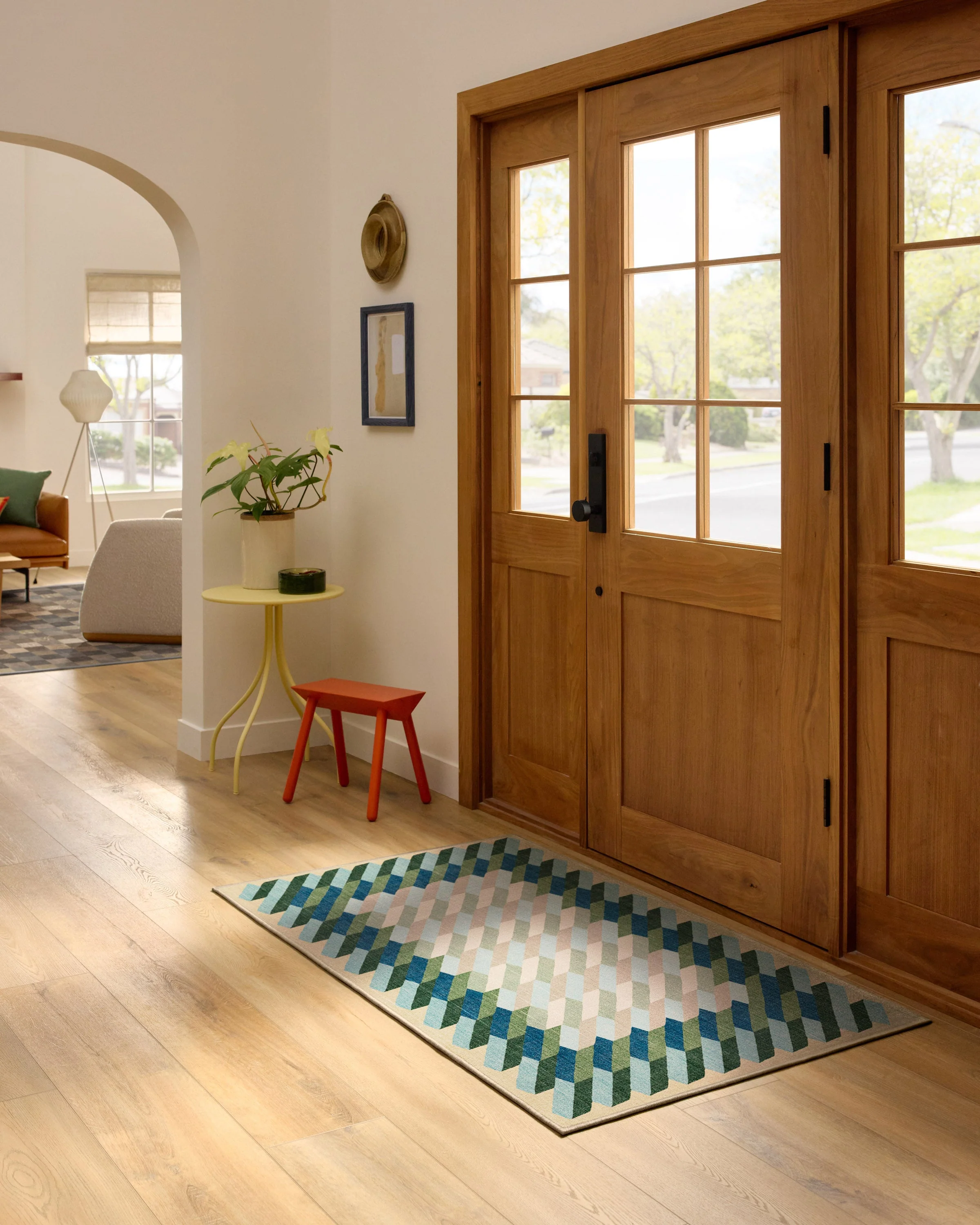 Echo Soft Teal Rug - Image 5