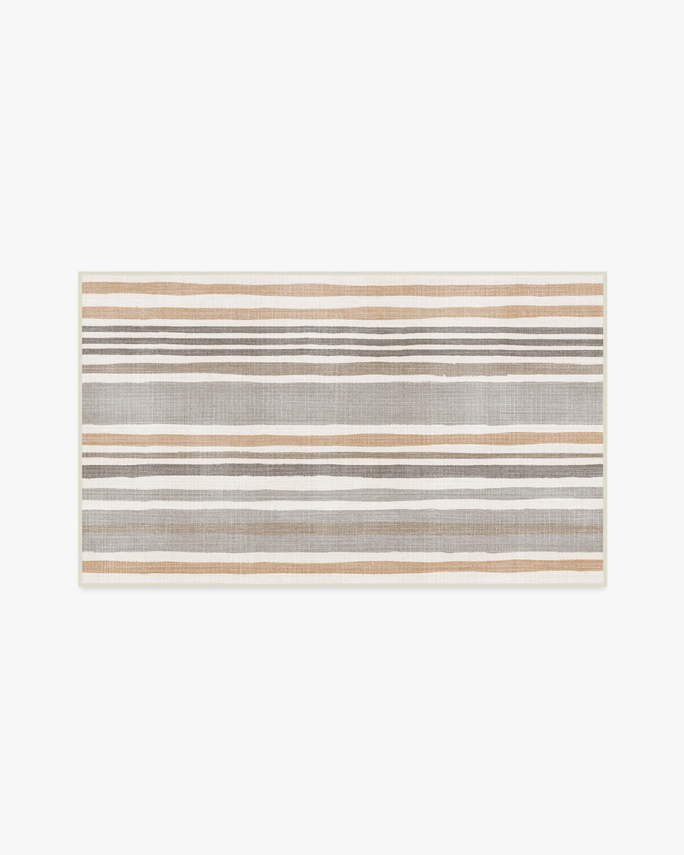 Elio Stripe Grey & Ivory Rug - Image 6