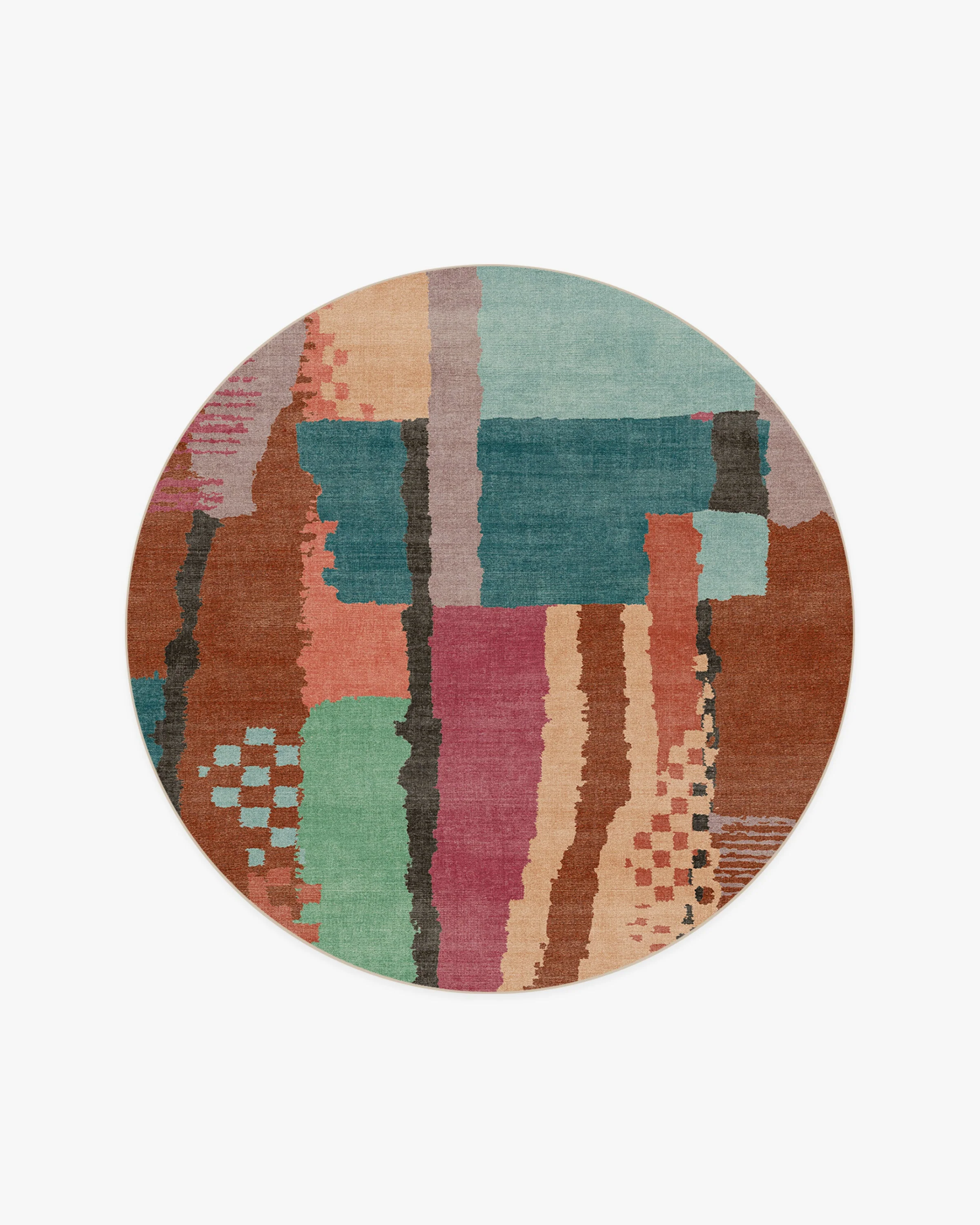 Enya Multicolour Flatwoven Rug - Image 14