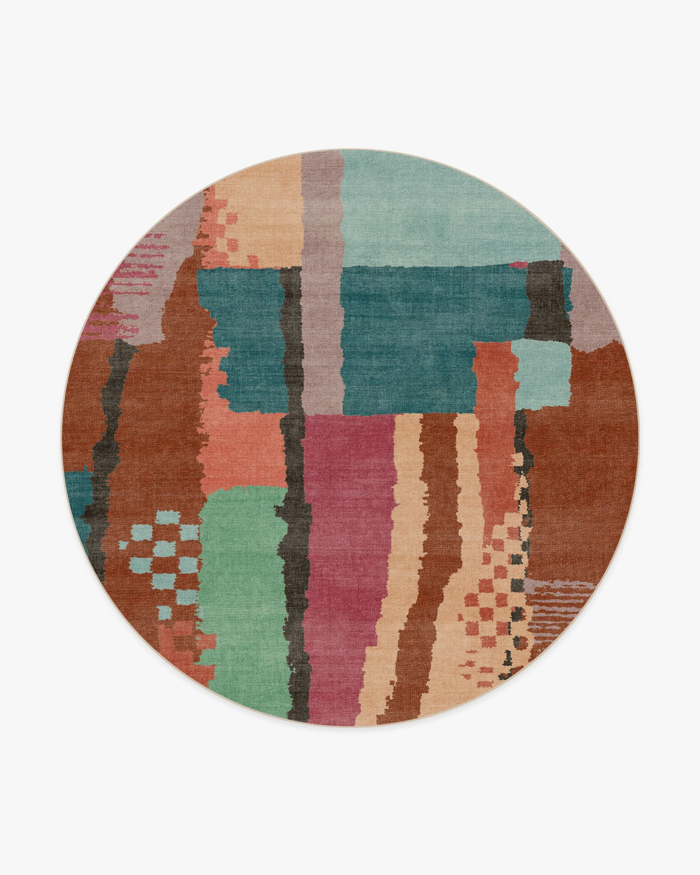 Enya Multicolour Flatwoven Rug - Image 15