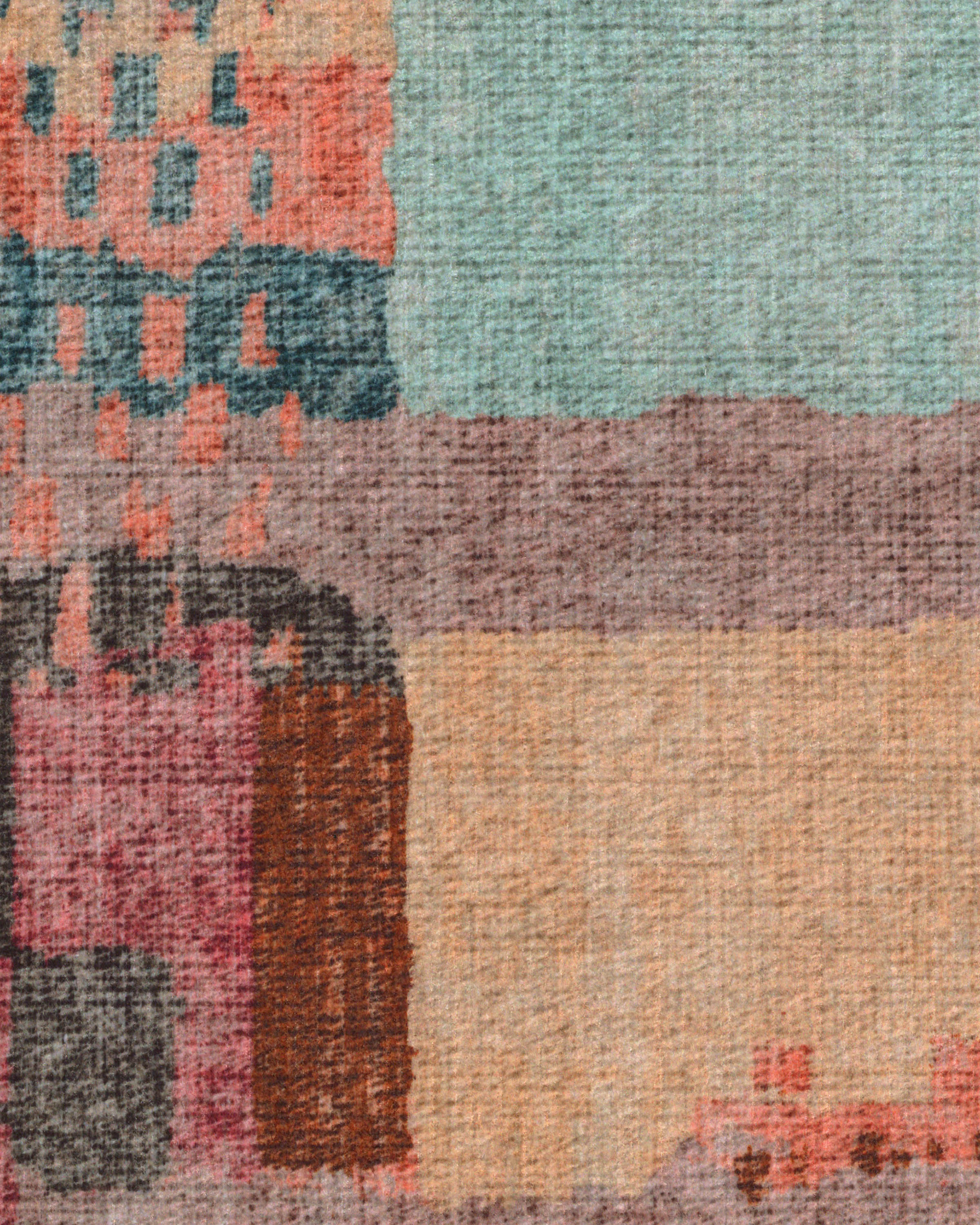 Enya Multicolour Flatwoven Rug - Image 2