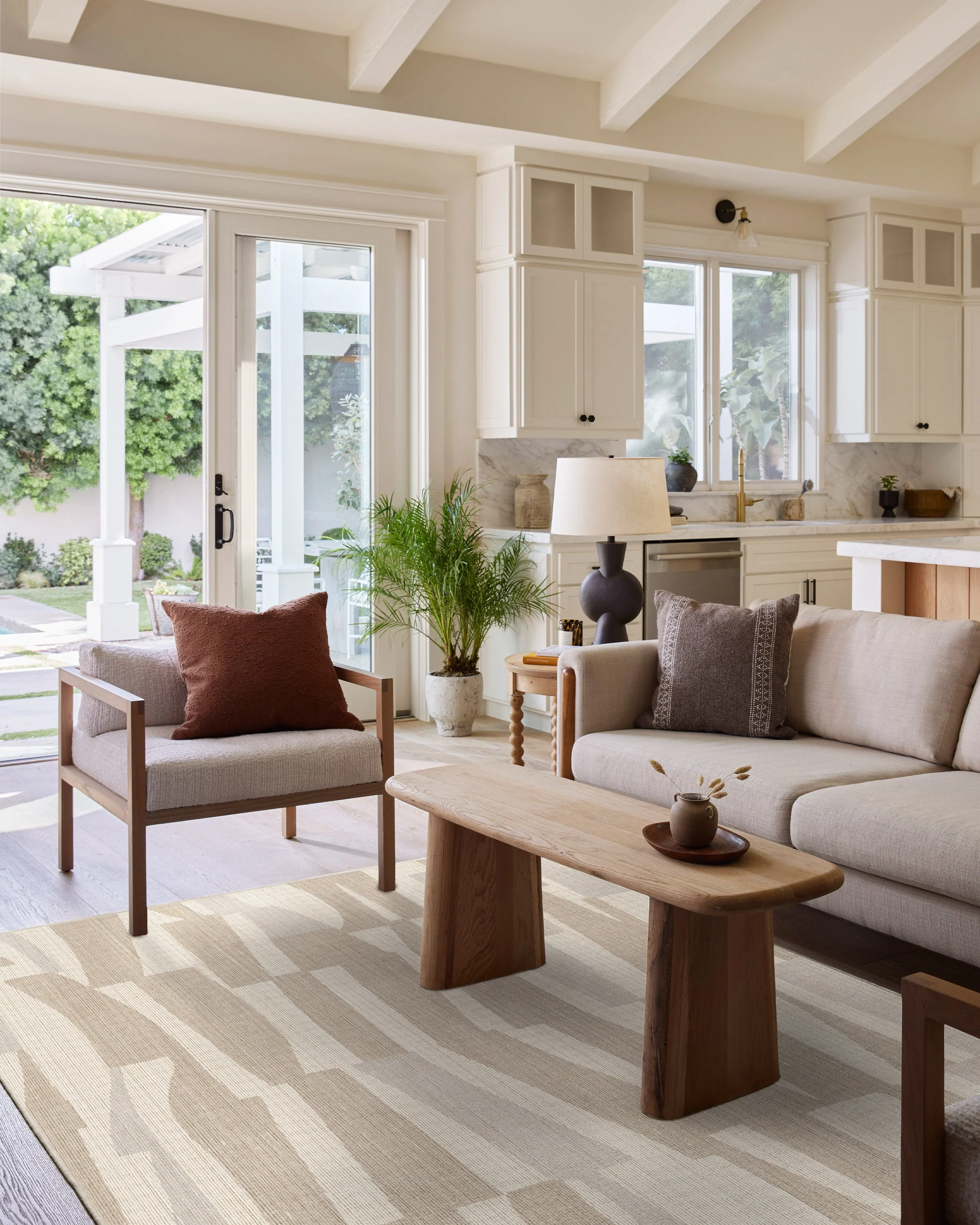 Enzo Beige & Ivory Flatwoven Rug - Image 10