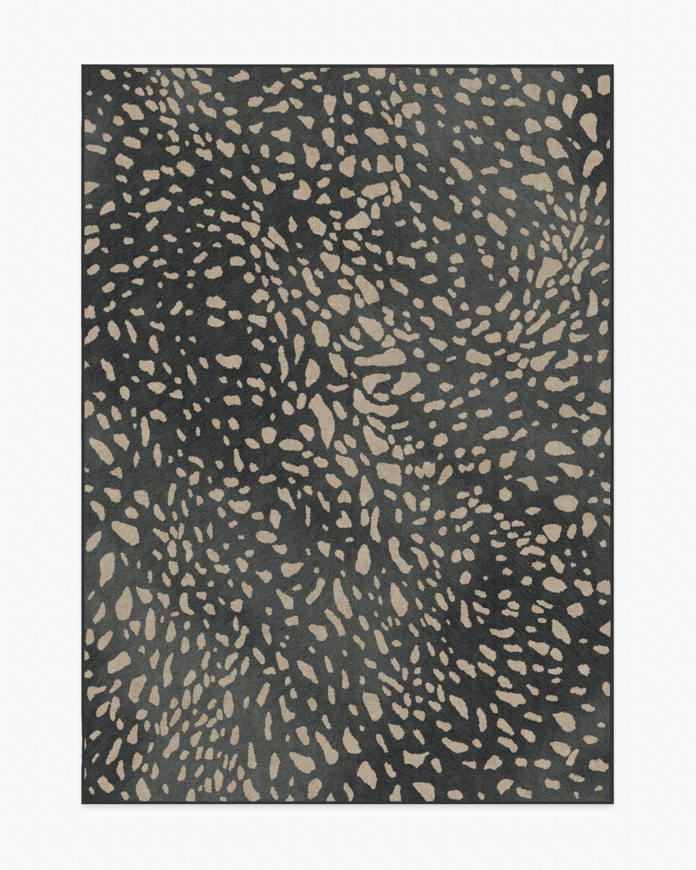 Fawn Dark Grey Rug
