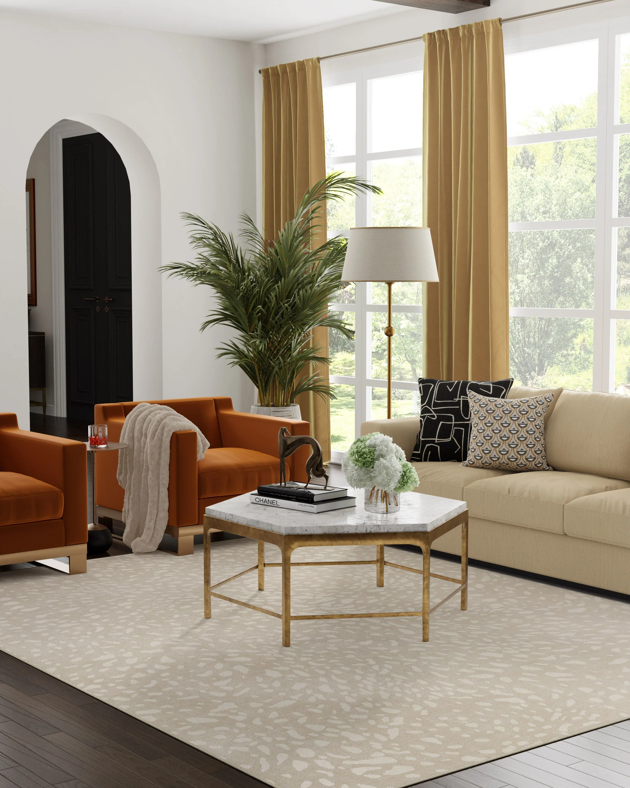 Fawn Stone Rug - Image 17