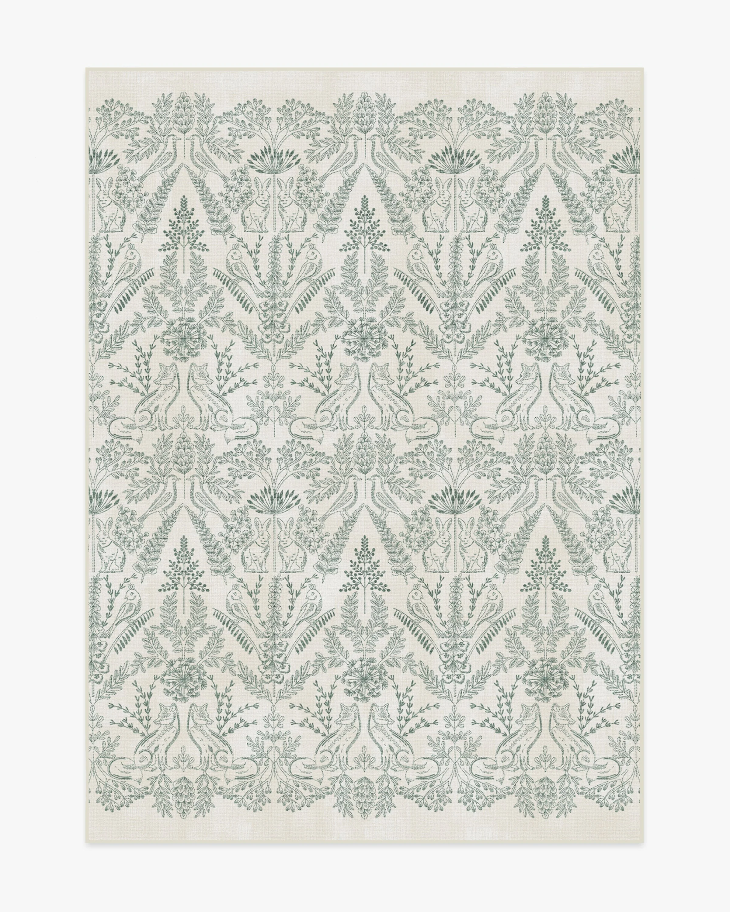 Fern & Fable Green Rug