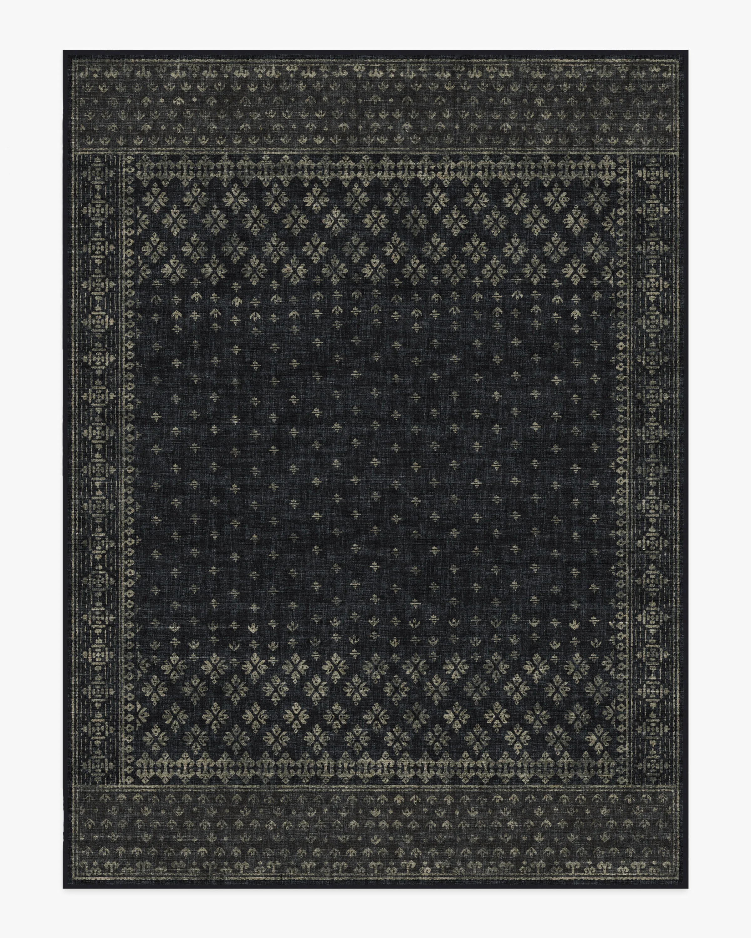 Fernanda Black Flatwoven Rug - Image 13