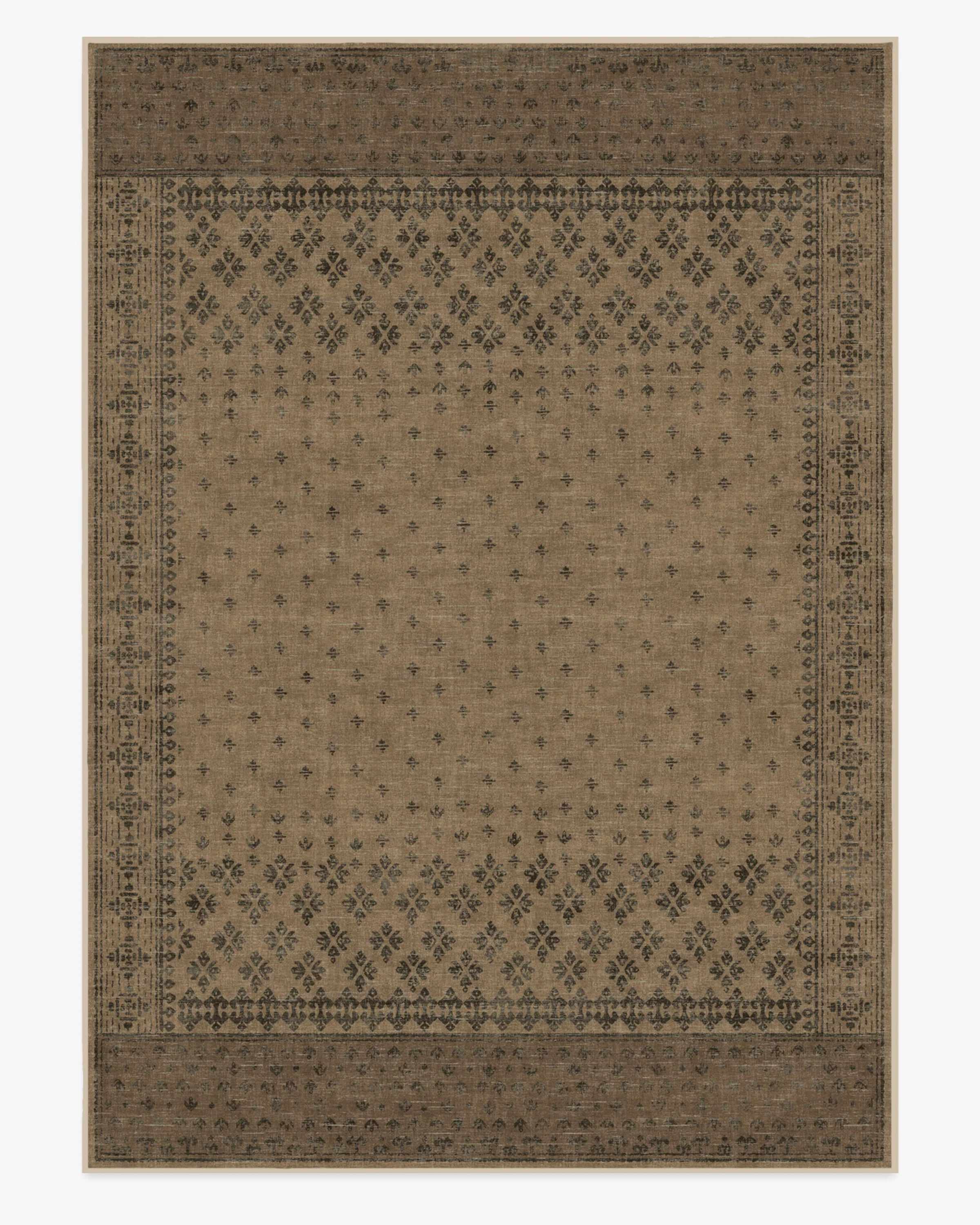 Fernanda Black & Tan Flatwoven Rug - Image 16